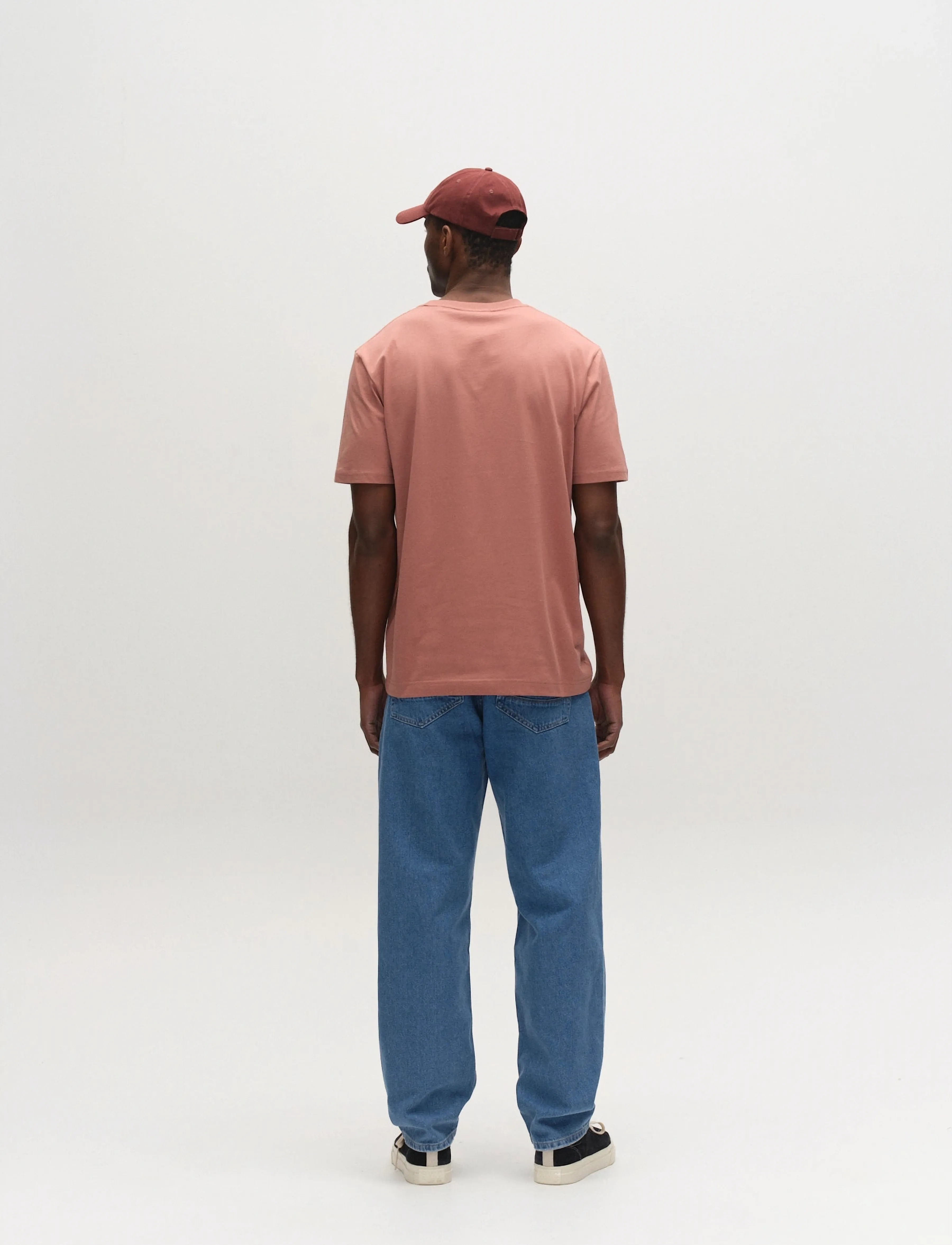 Gabba - GABdune Logo GOTS SS T-Shirt - stutterma bolir - wood pink - 4