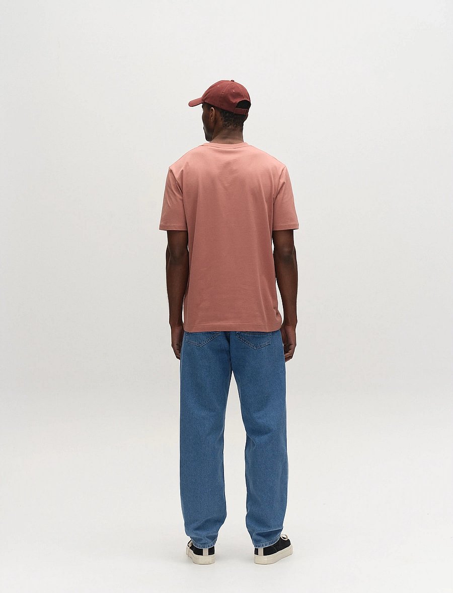 Gabba - GABdune Logo GOTS SS T-Shirt - stutterma bolir - wood pink - 4
