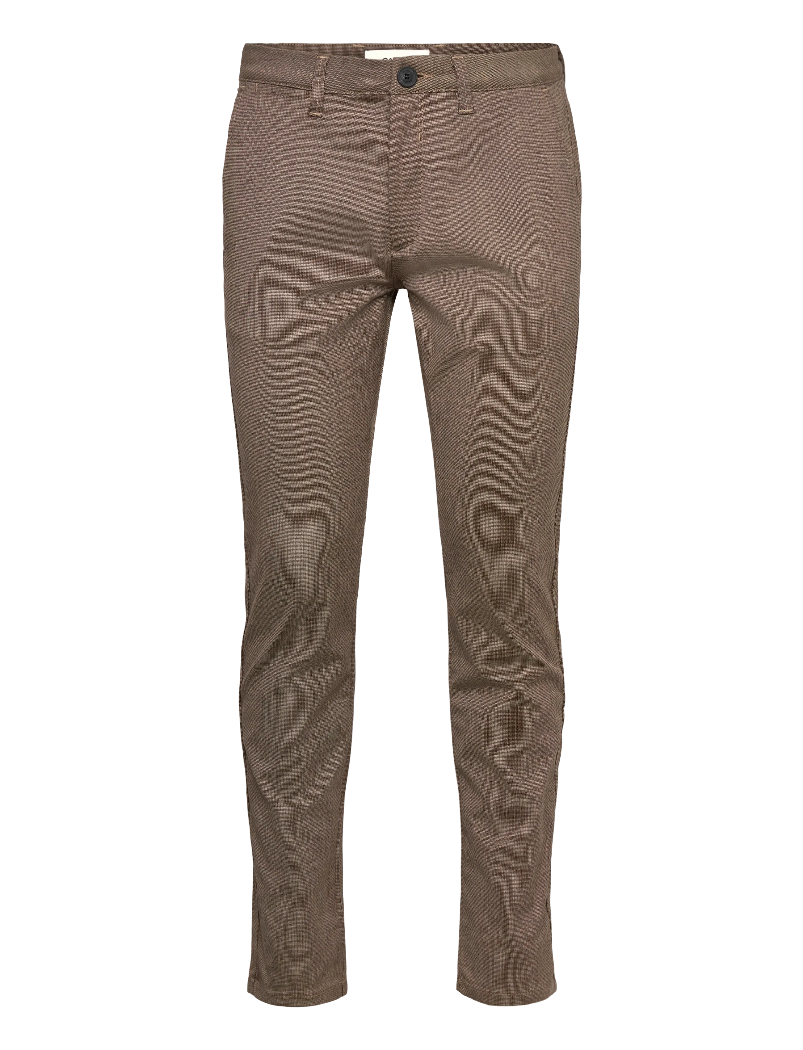 Gabba Paul Domo - Casual bukser - SAND MEL. / brown