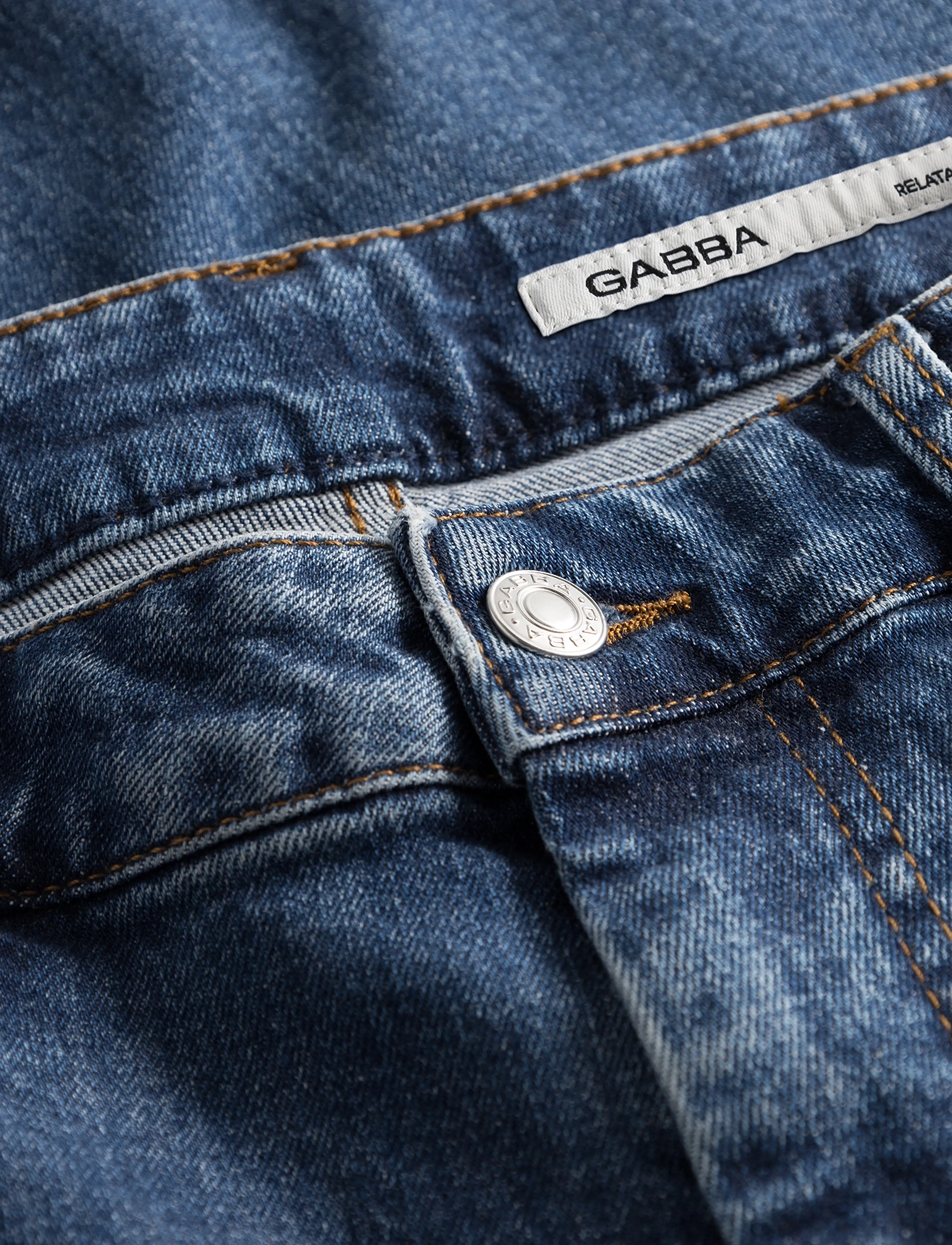 Gabba - GABmarc F1010 - housut & farkut - dark blue denim - 5