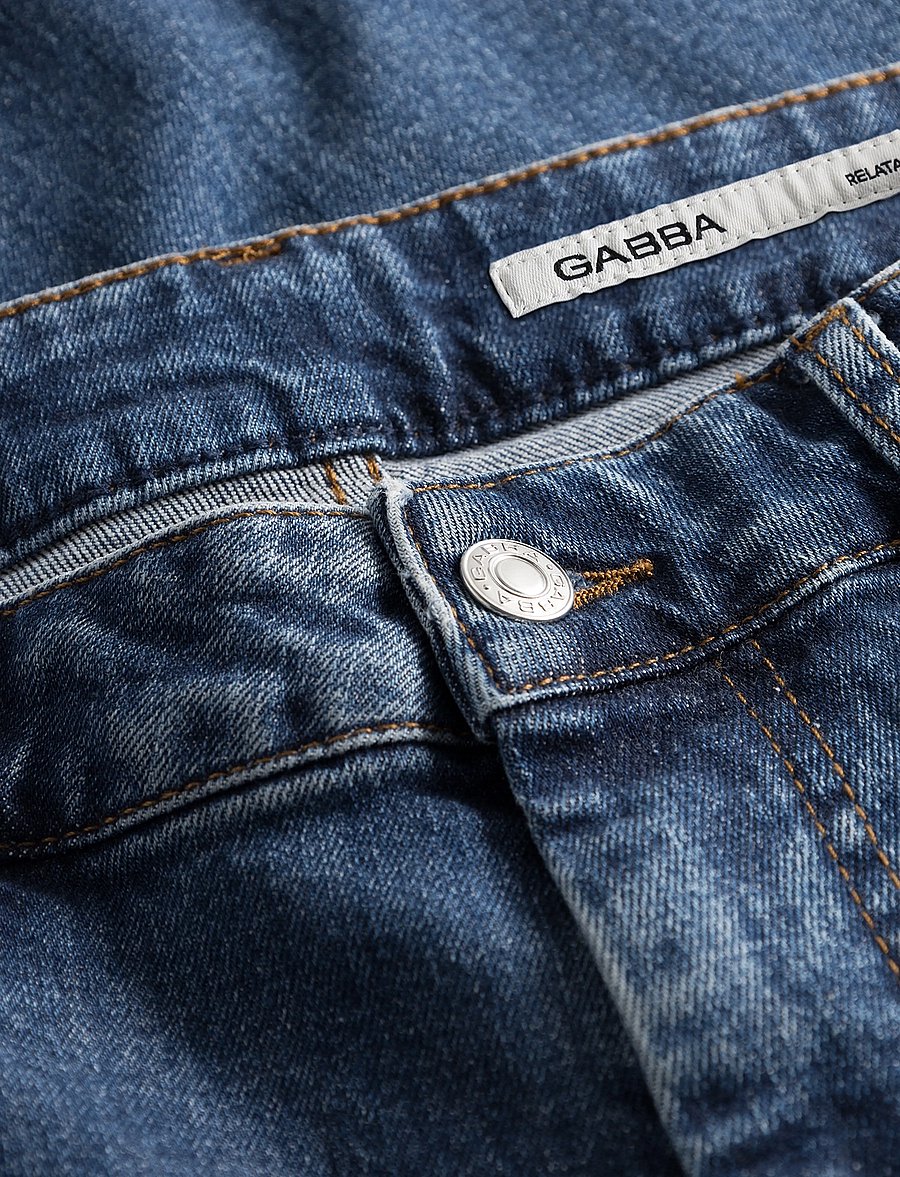 Gabba - GABmarc F1010 - regular jeans - dark blue denim - 5