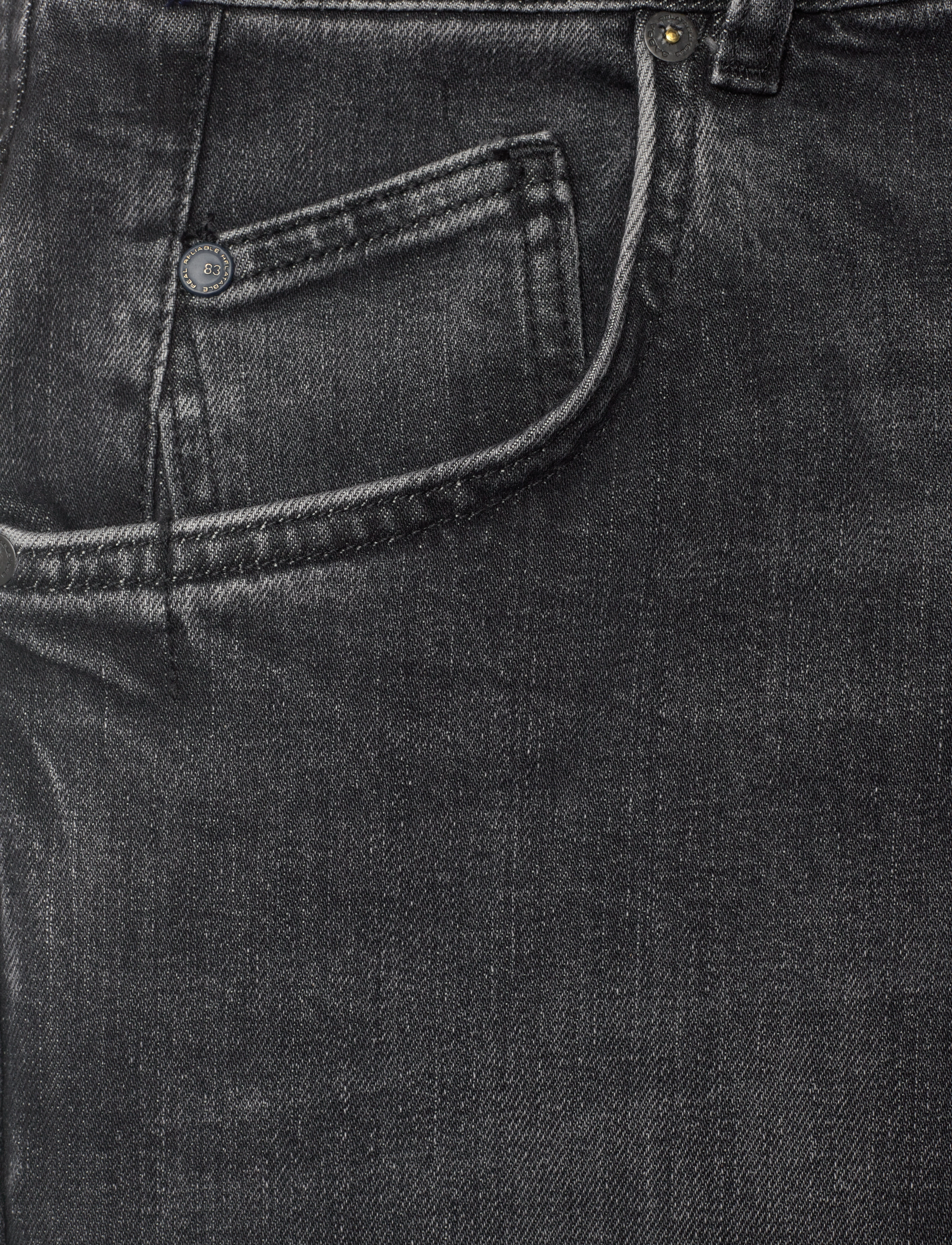 Gabba - Athen F1011 - bukser & jeans - black denim - 3