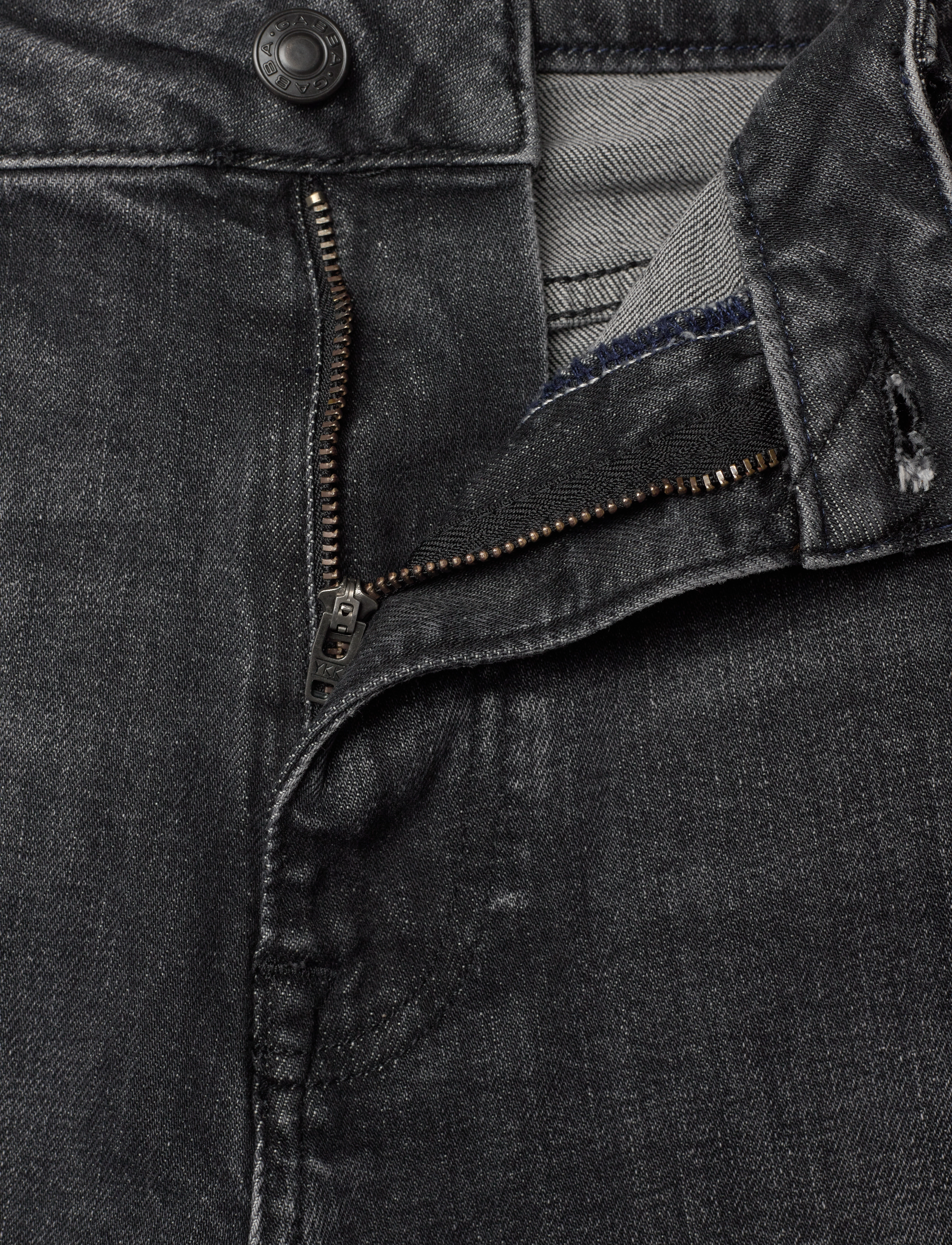 Gabba - Athen F1011 - bukser & jeans - black denim - 4