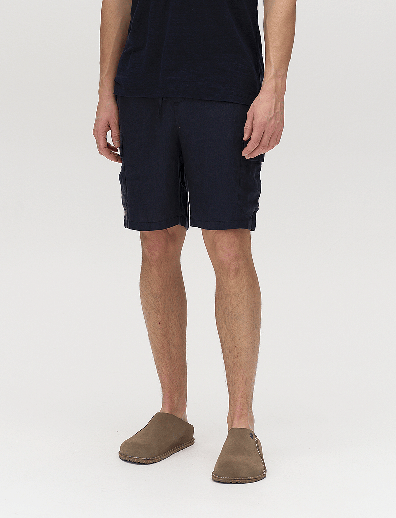 Gabba - Azore Kos Shorts - hørshorts - dress blue - 0