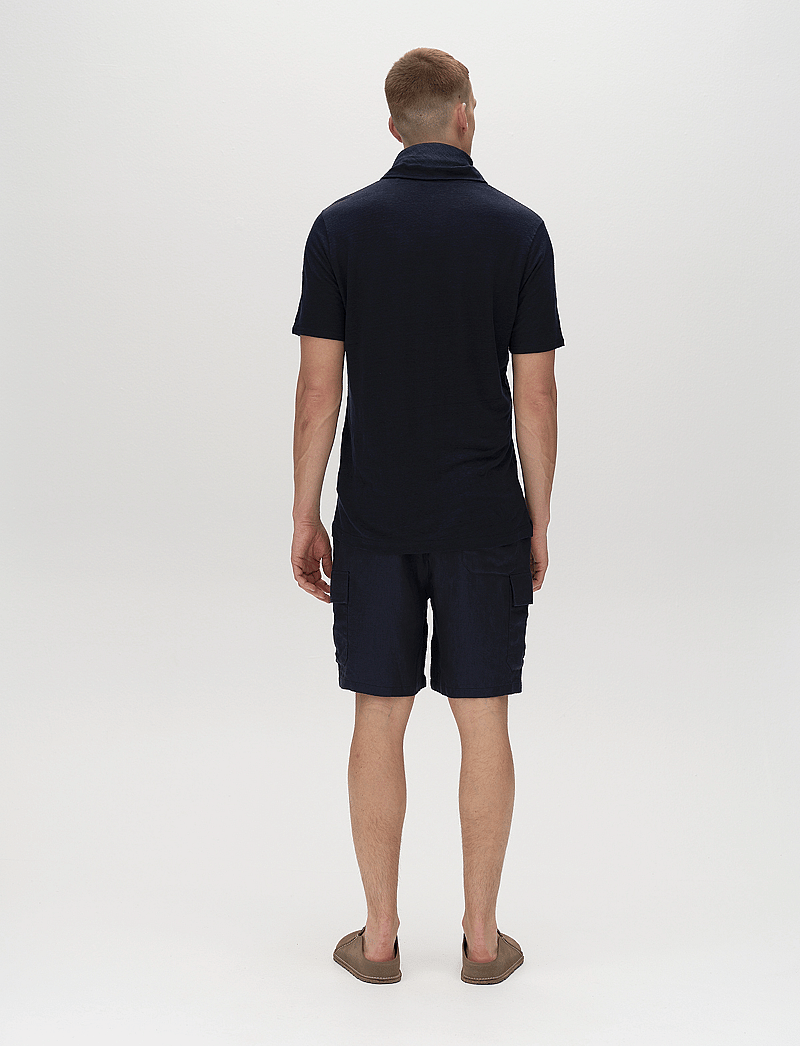 Gabba - Azore Kos Shorts - hørshorts - dress blue - 4