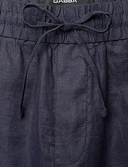 Gabba - Azore Kos Shorts - linased lühikesed püksid - dress blue - 6