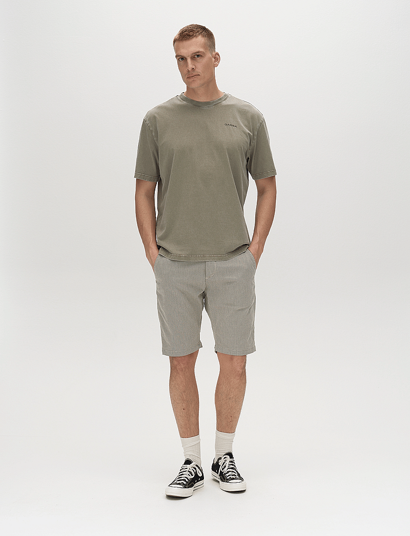 Gabba - Jet K3280 Dale Shorts - linased lühikesed püksid - birch - 0