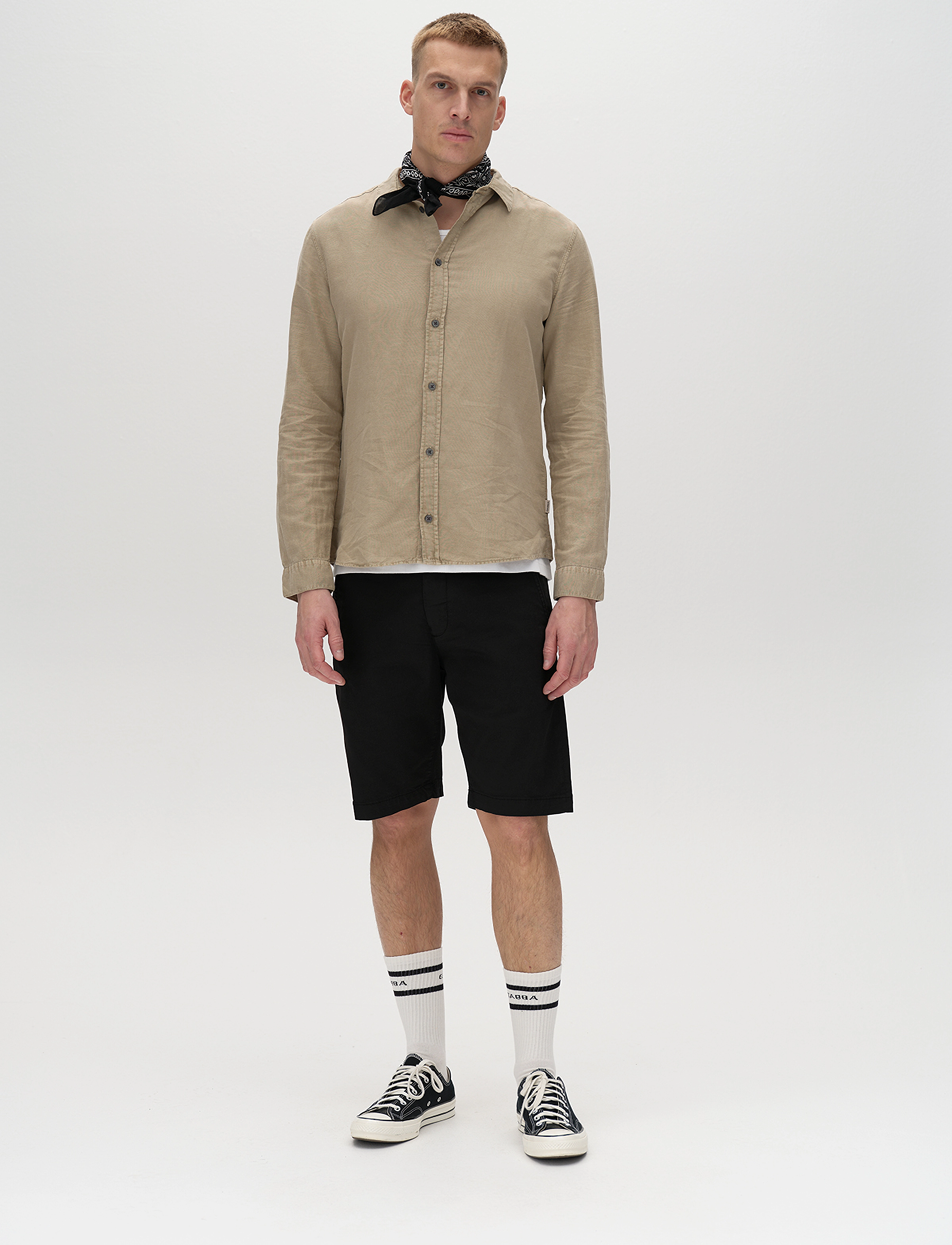 Gabba Jet K3280 Dale Shorts, S x 30, Black, Shorts > Chinoshorts, Herre