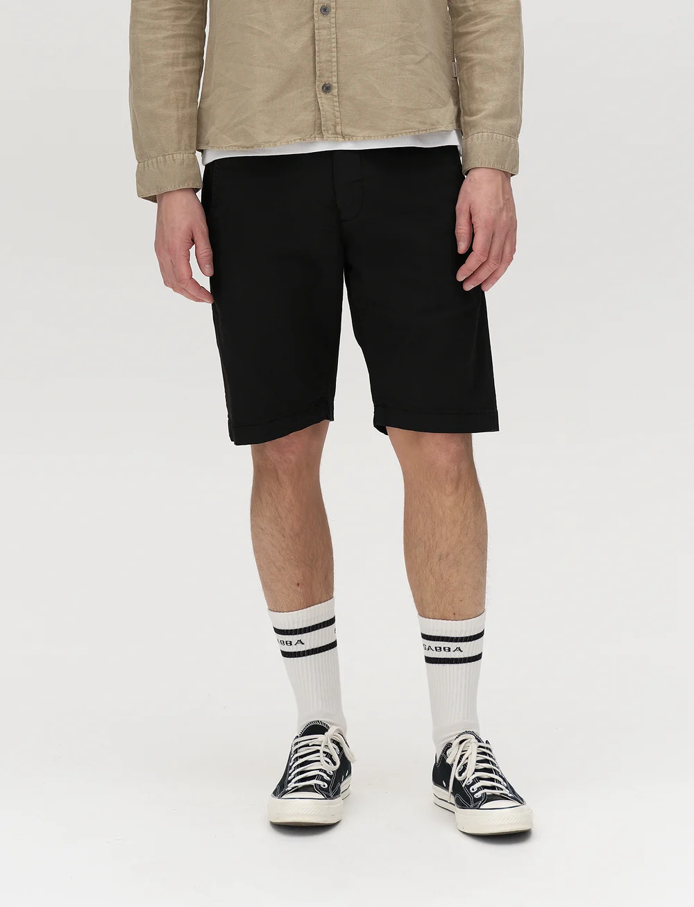 Gabba - GABjet K3280 Dale Shorts - hørshorts - black - 3