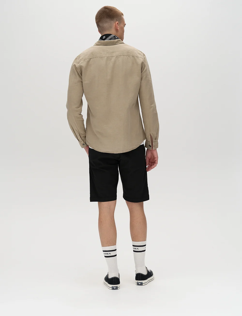 Gabba - GABjet K3280 Dale Shorts - hørshorts - black - 4