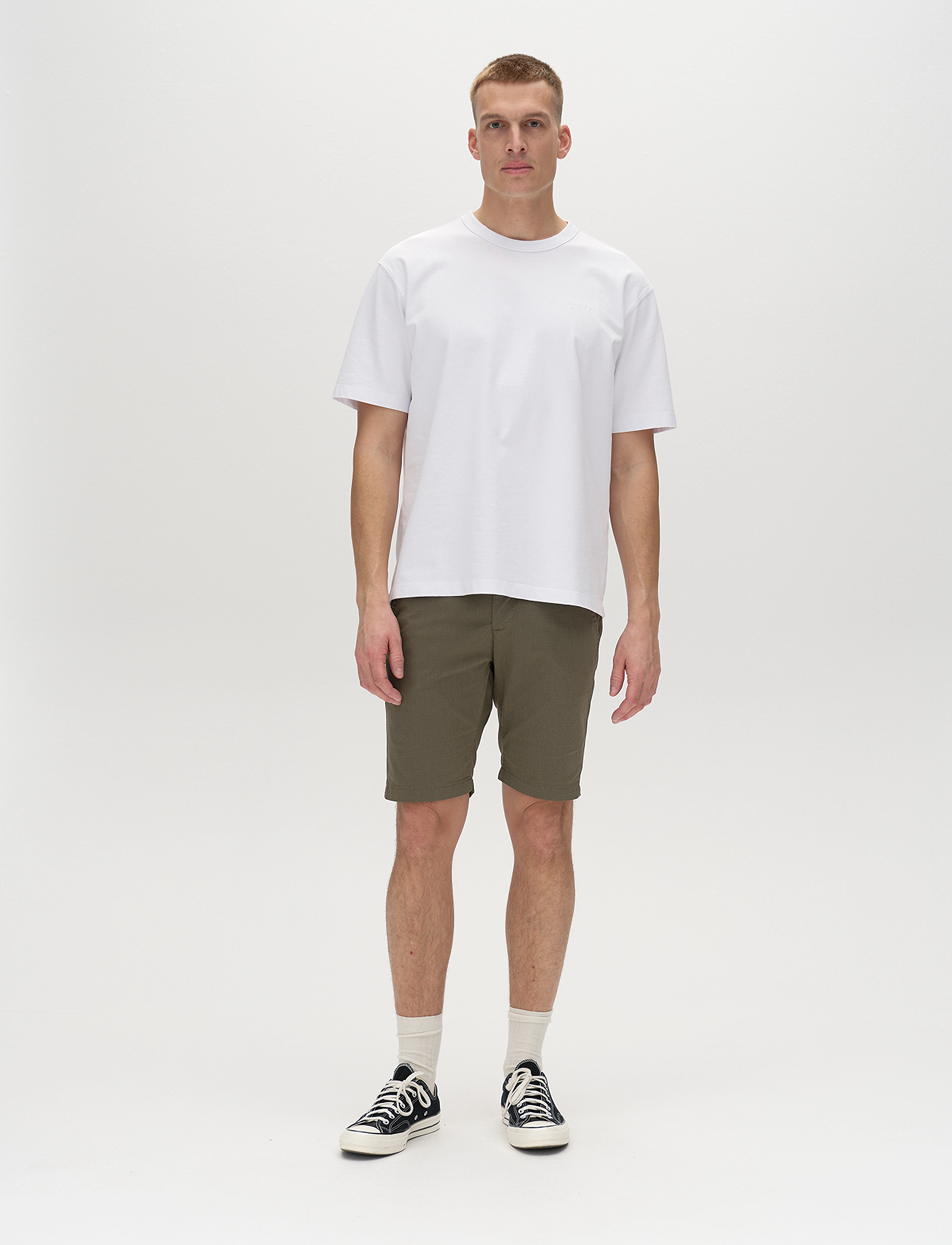 Gabba - GABjet K3280 Dale Shorts - linnen shorts - deep lichen green - 3