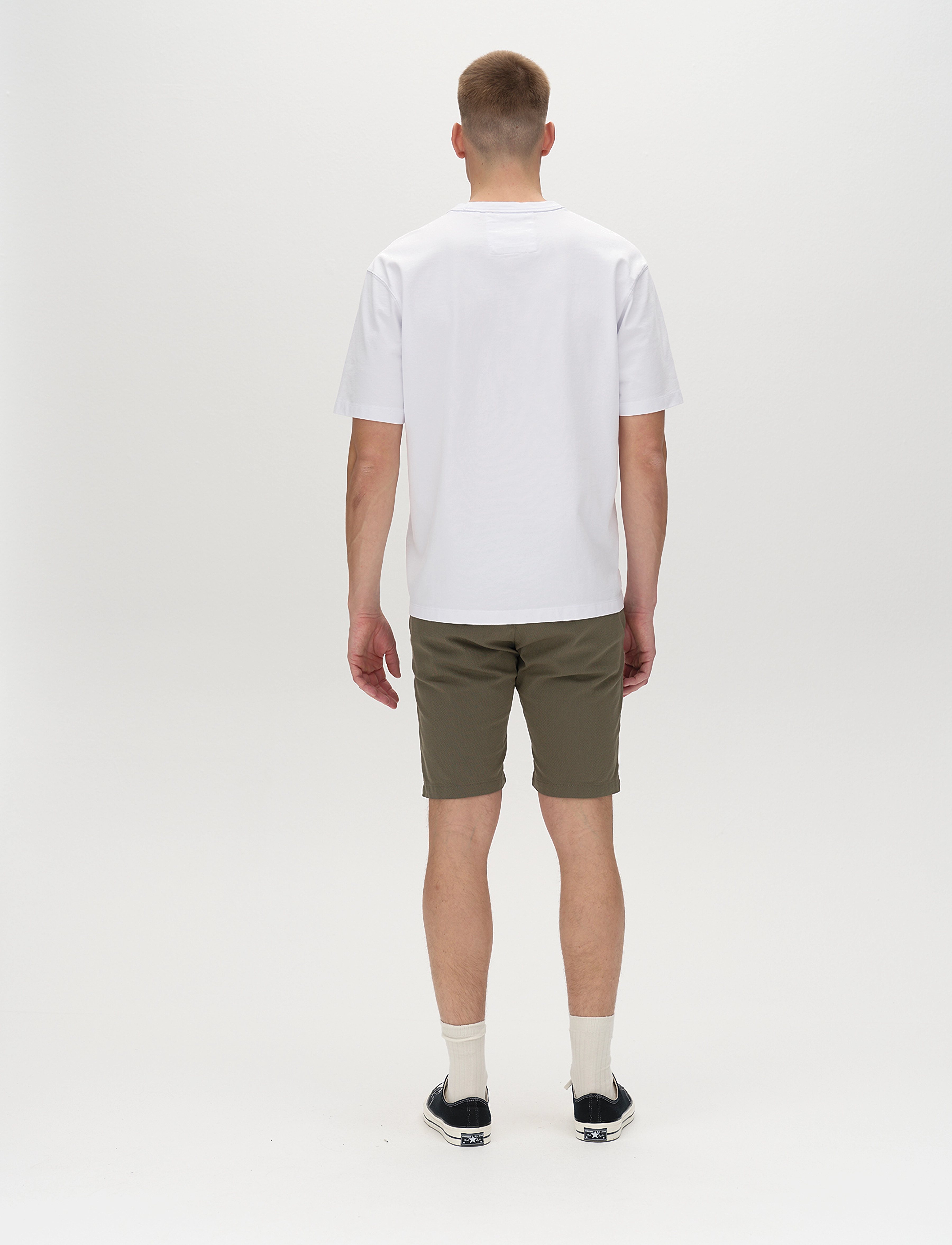 Gabba - GABjet K3280 Dale Shorts - linnen shorts - deep lichen green - 4