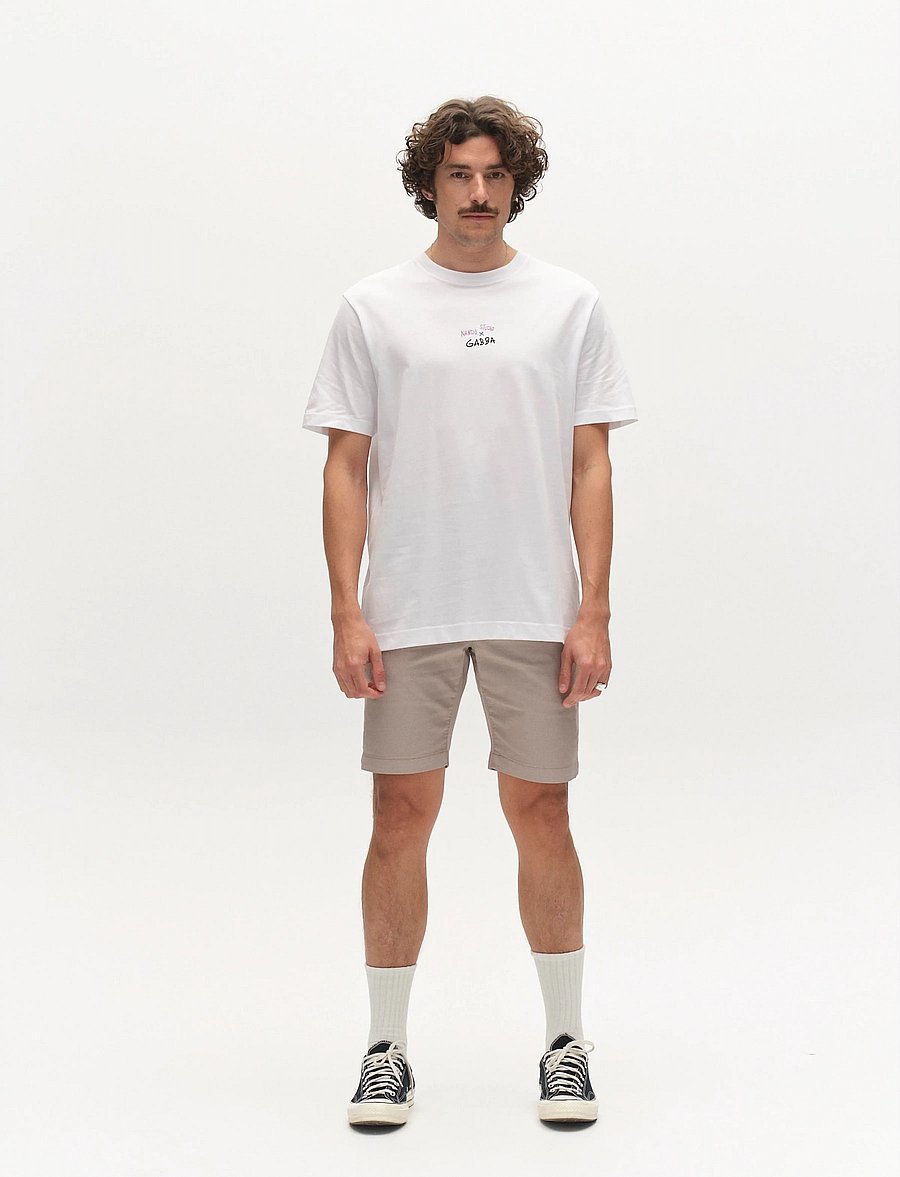 Gabba - Jet K3280 Dale Shorts - linased lühikesed püksid - grey paloma - 3