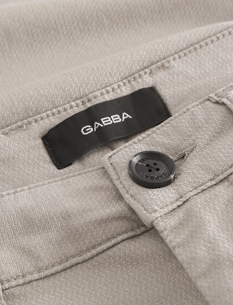 Gabba - Jet K3280 Dale Shorts - linased lühikesed püksid - grey paloma - 5