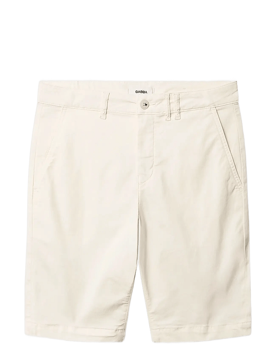 Gabba - Jet K3280 Dale Shorts - linneshorts - white - 1