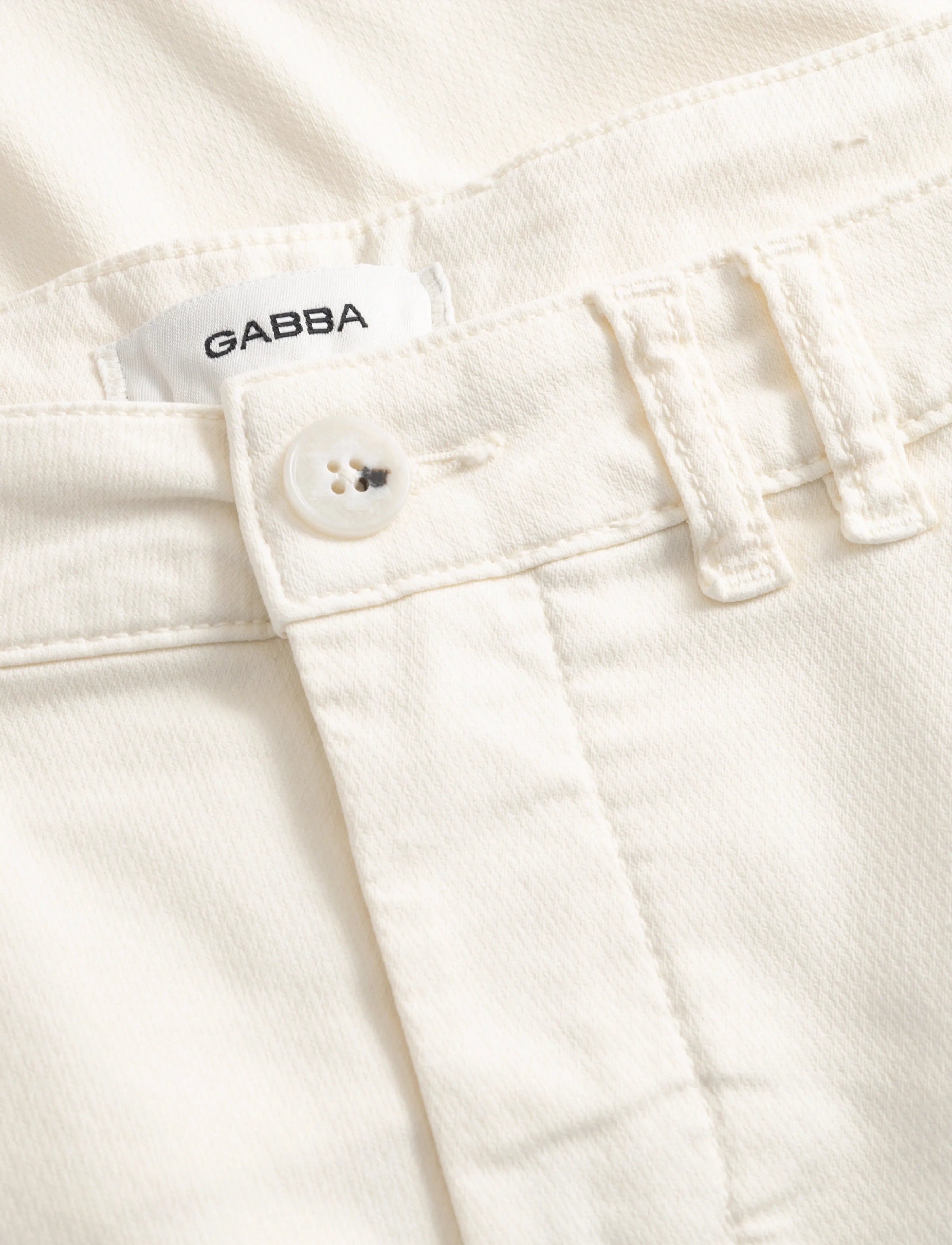 Gabba - GABjet K3280 Dale Shorts - linased lühikesed püksid - white - 5