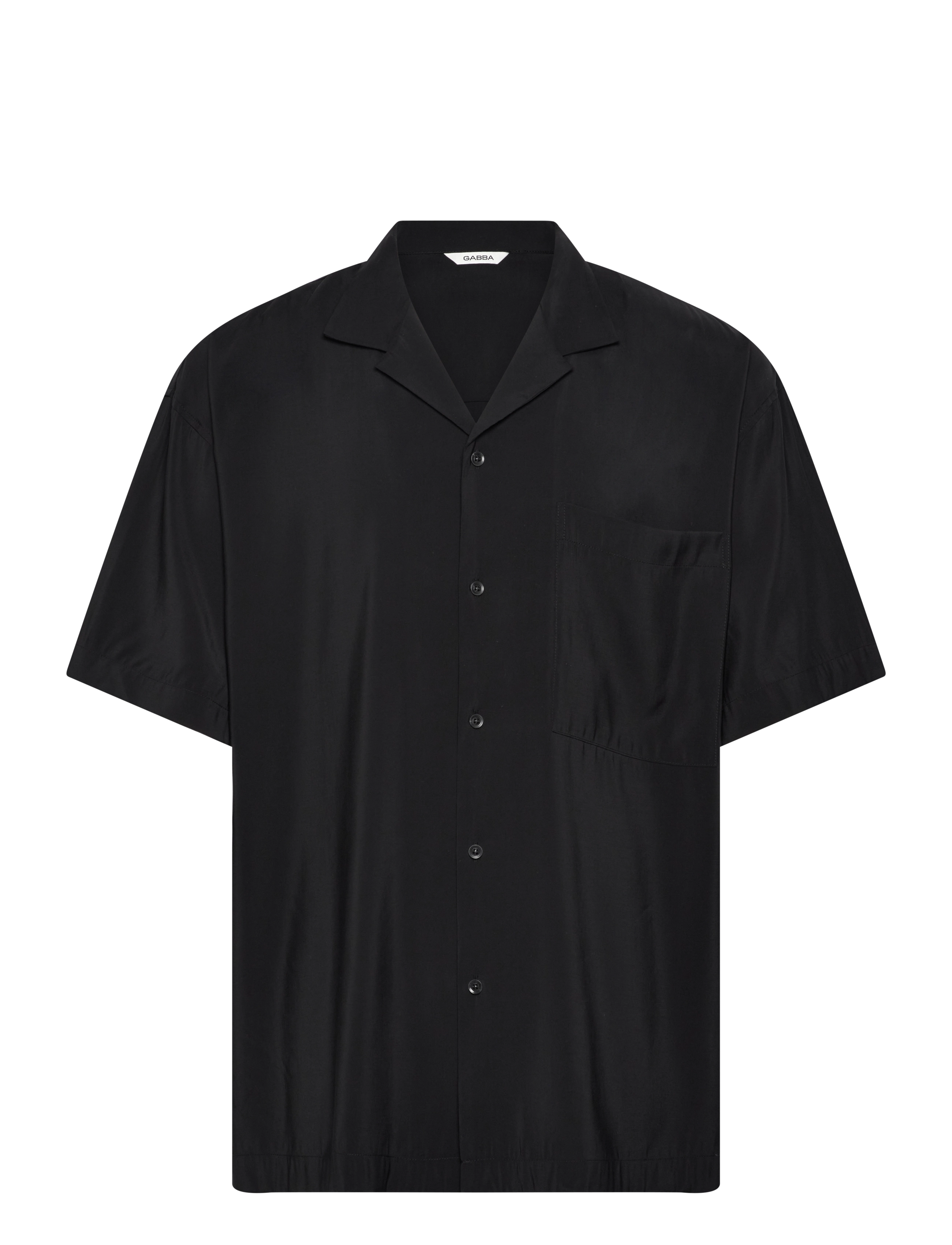 GABBA Jens Over Resort Yari Ss Schwarz - XL - Herren