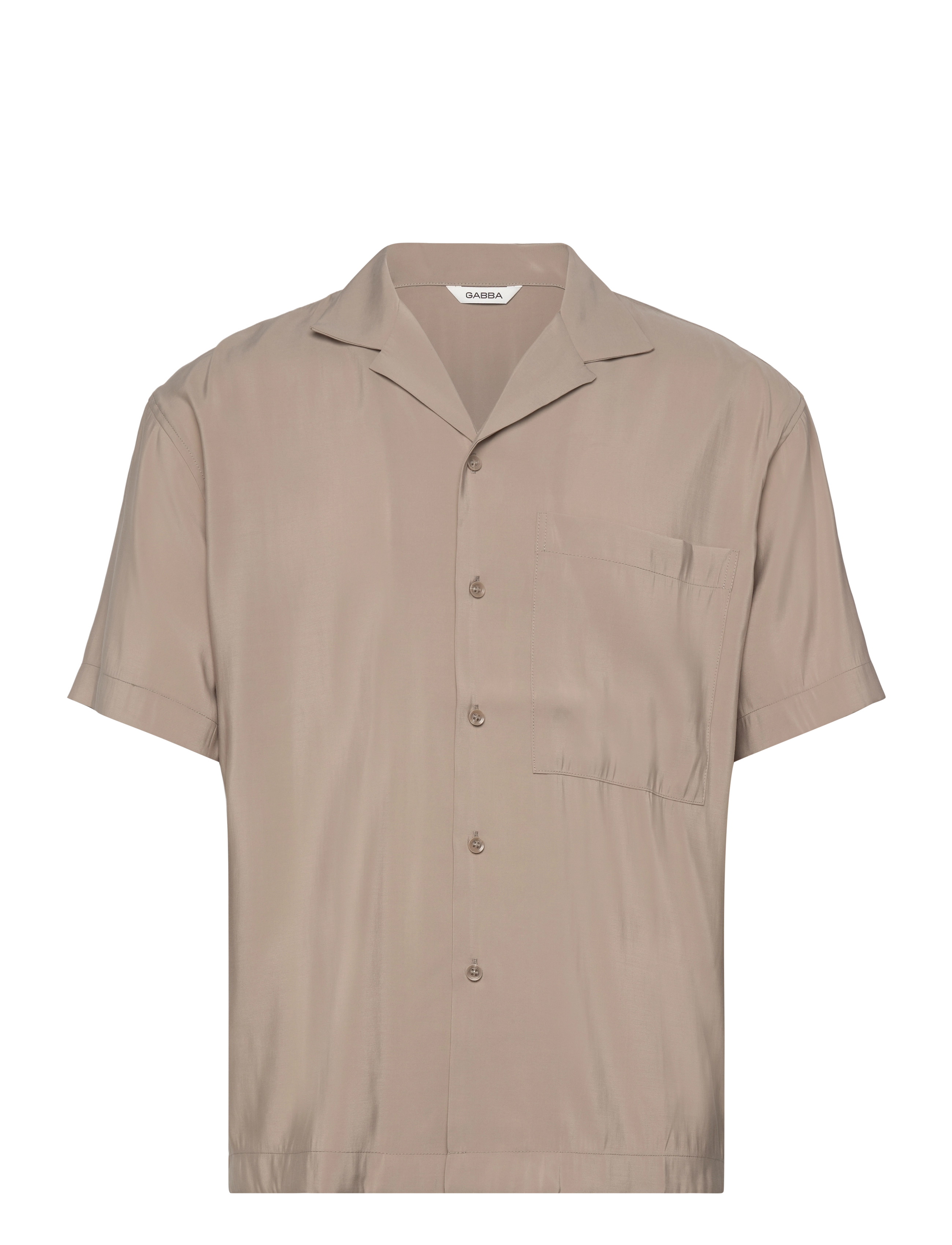 GABBA Jens Over Resort Yari Ss Beige - M - Herren