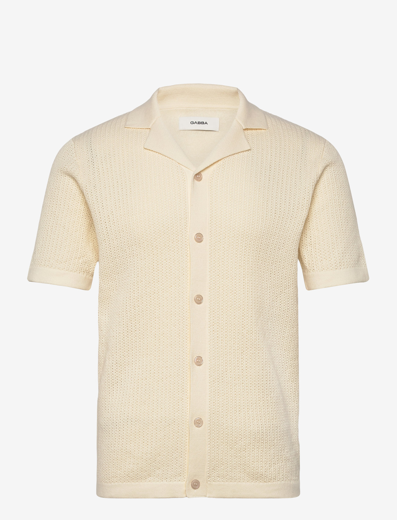 Gabba - Geno Resort SS - krótki rękaw - ecru light - 1