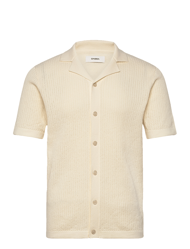 Gabba - Geno Resort SS - krótki rękaw - ecru light - 1