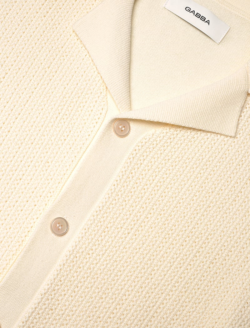 Gabba - Geno Resort SS - krótki rękaw - ecru light - 5