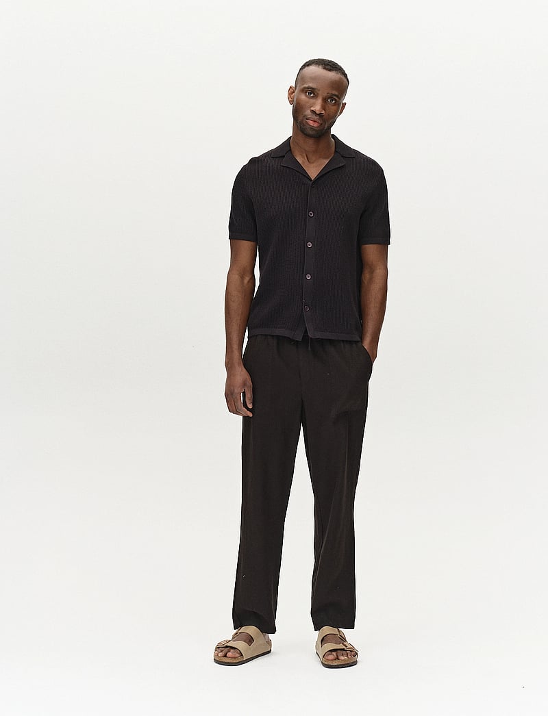 Gabba - Geno Resort SS - kurzarmhemden - meteorite - 0