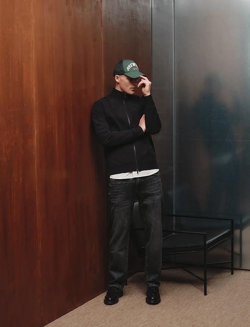 Gabba - Max F1011 - kitsad teksad - black denim - 5