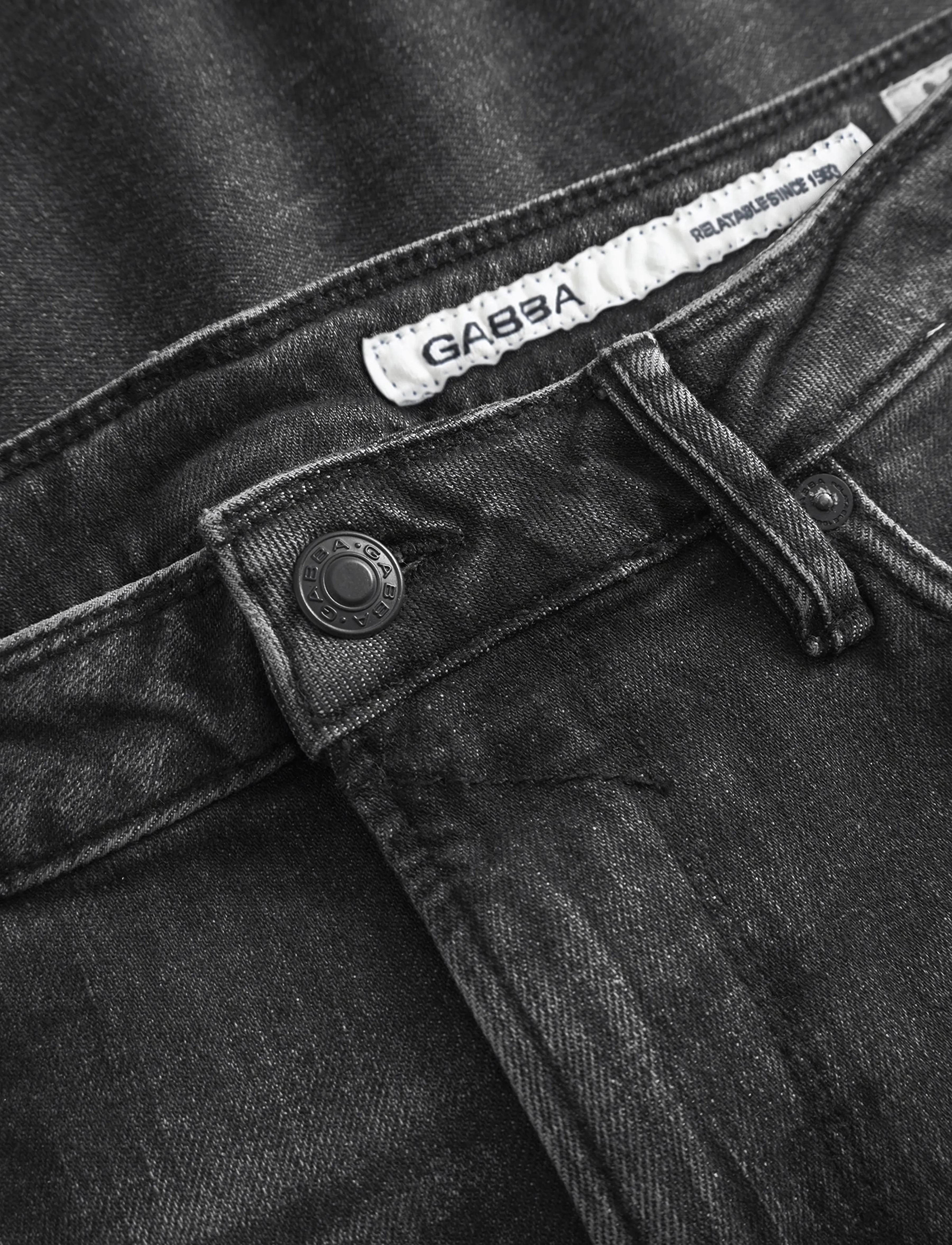 Gabba - Max F1011 - hosen & jeans - black denim - 5