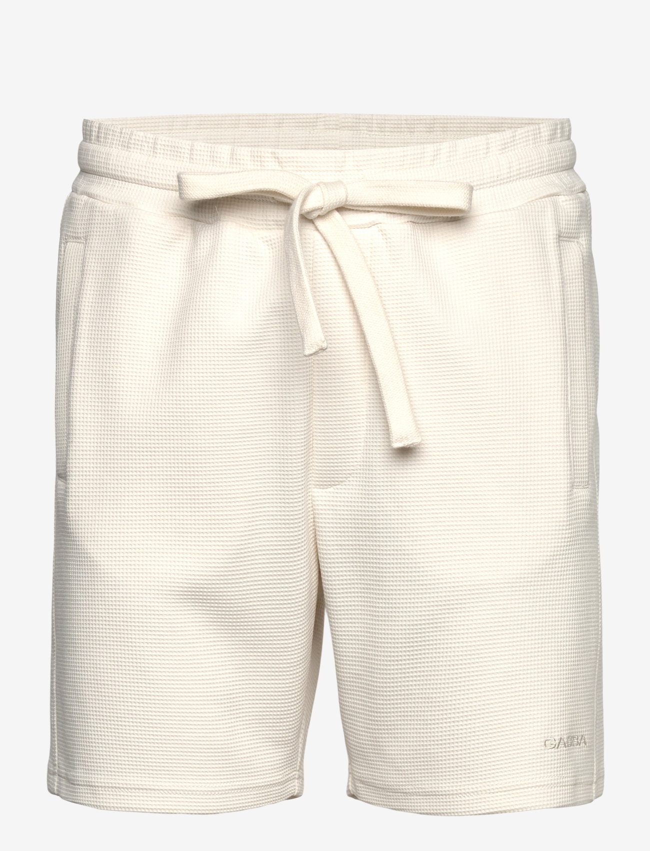 Gabba - Tim Waff - linen shorts - bone white - 0