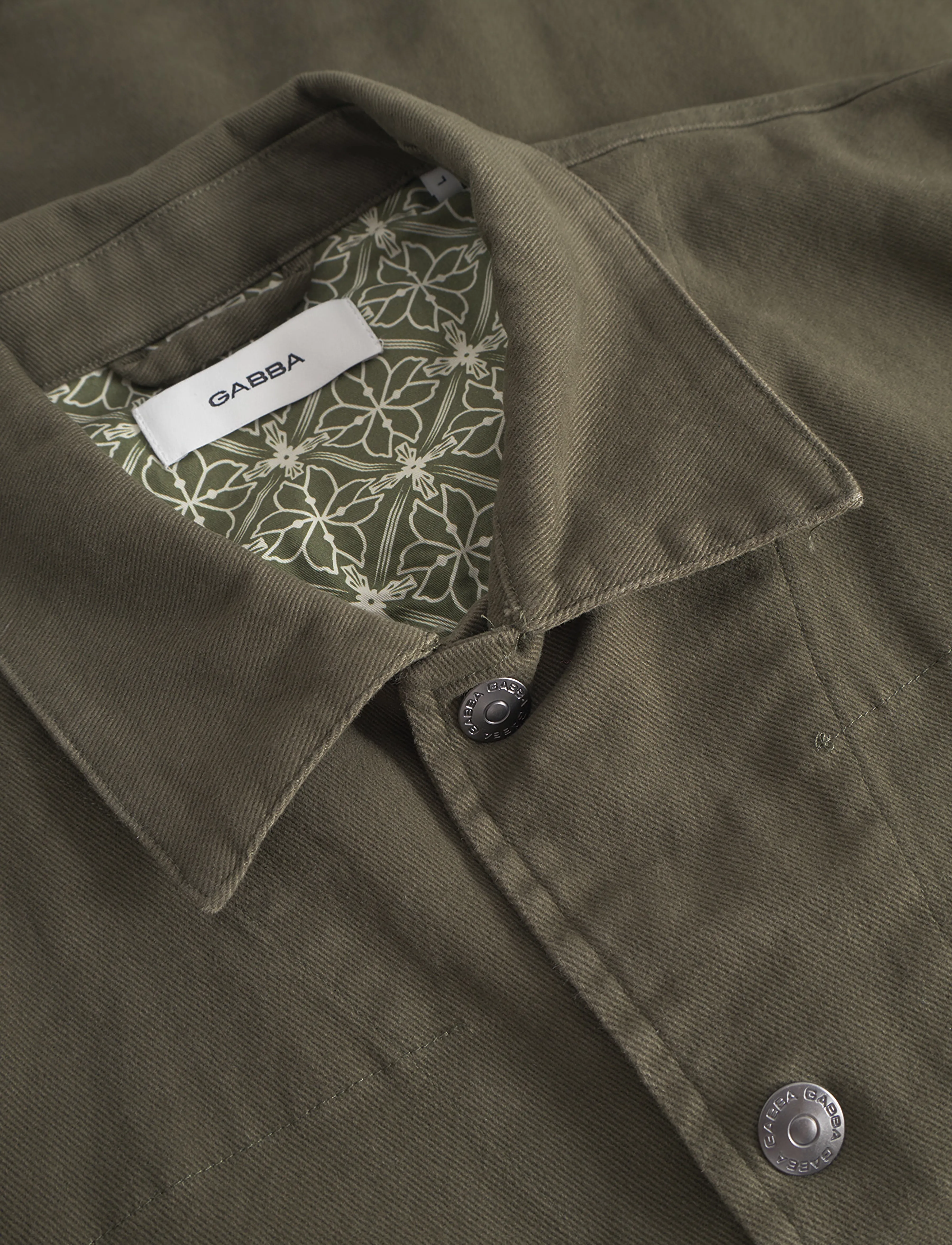 Gabba - GABbeta Twill - forårsjakker - army - 5