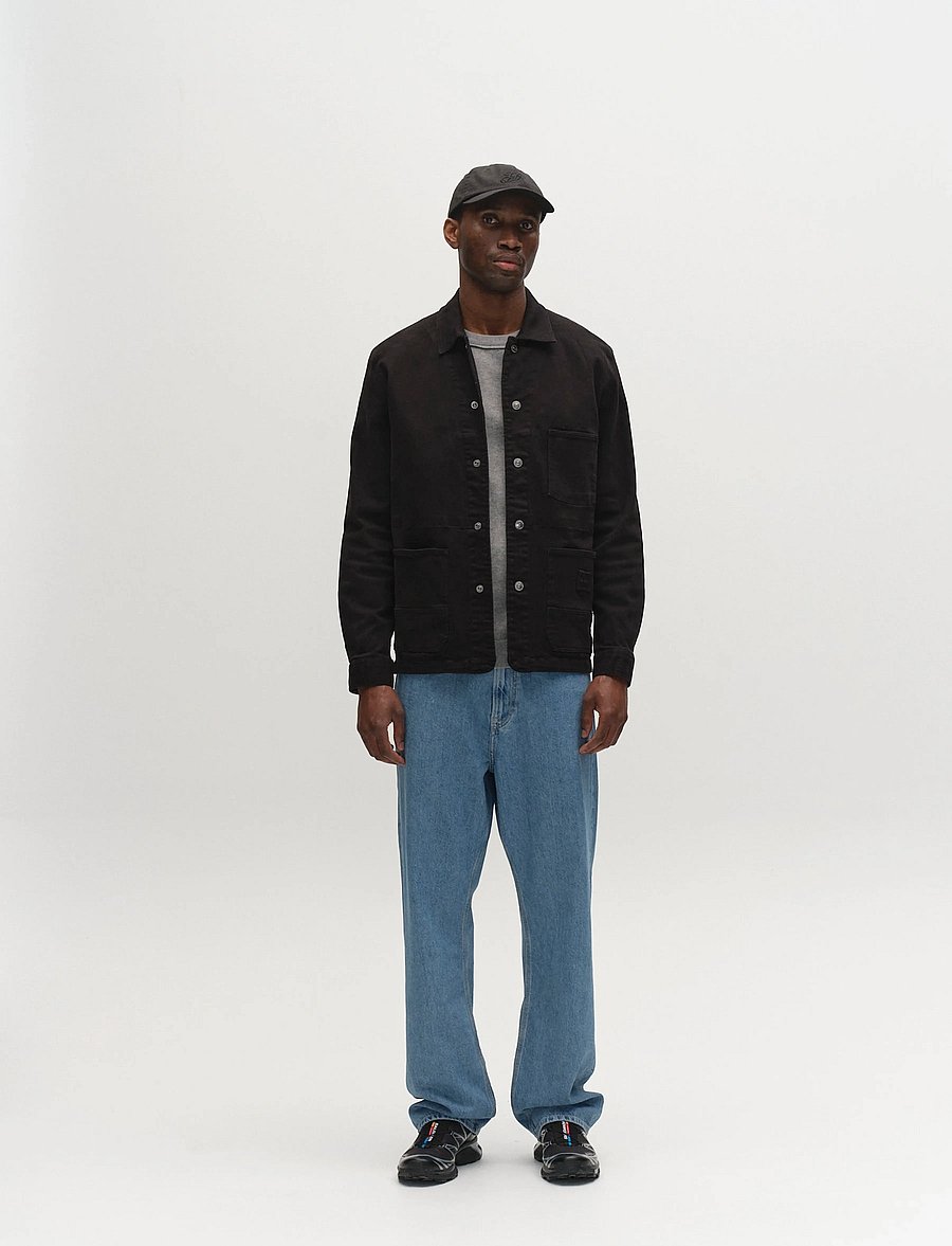Gabba - GABbeta Twill - lentejassen - black - 3