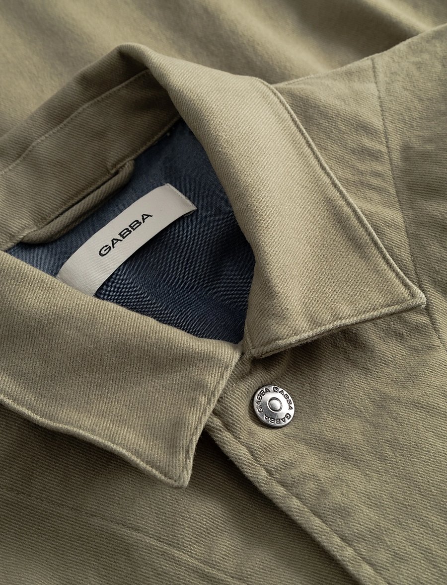 Gabba - GABbeta Twill - frühlingsjacken - green - 5