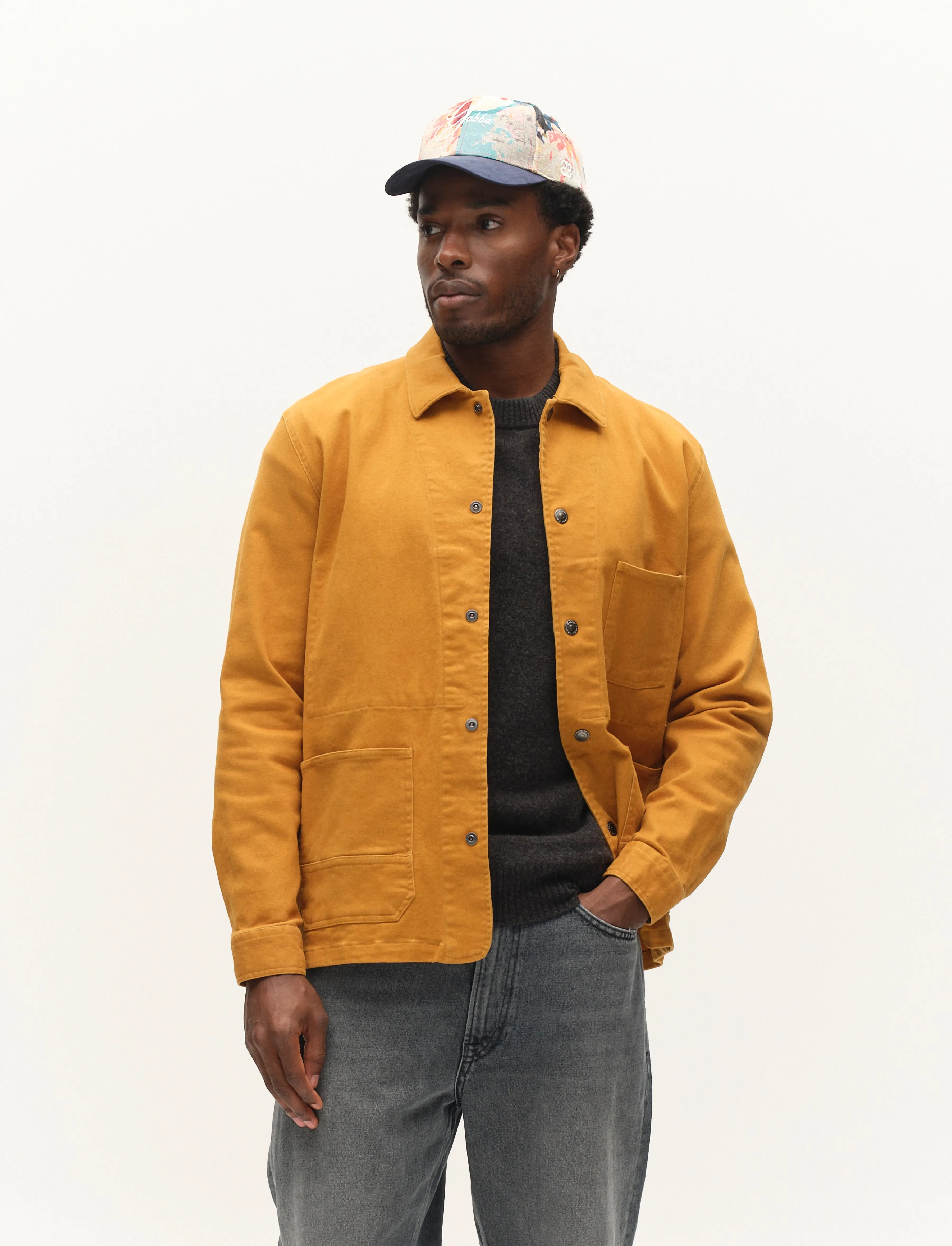 Gabba - GABbeta Twill - Überhemden - mustard yellow - 4