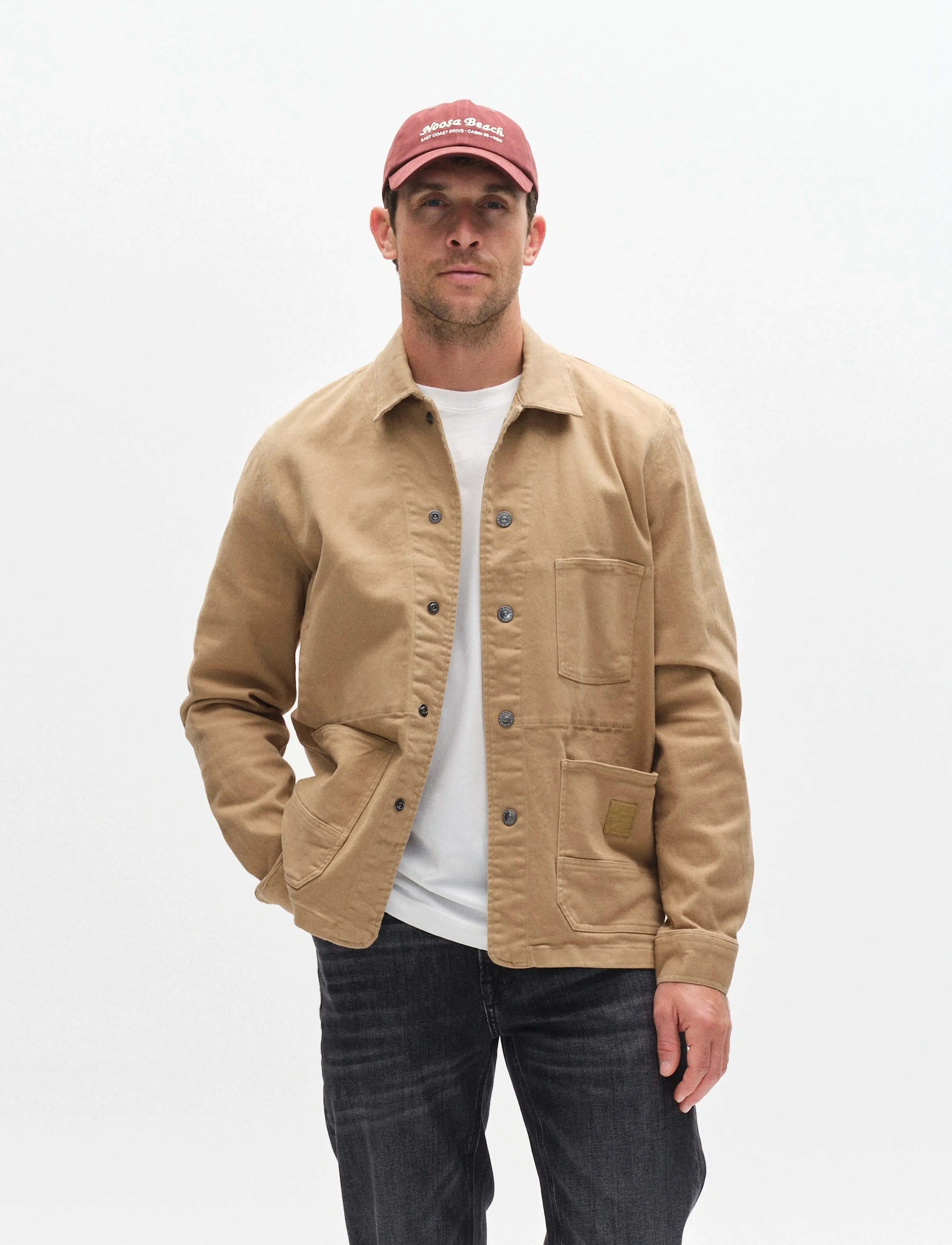 Gabba Gabbeta Twill, XL, Jackets, Beige - Light Männerswear