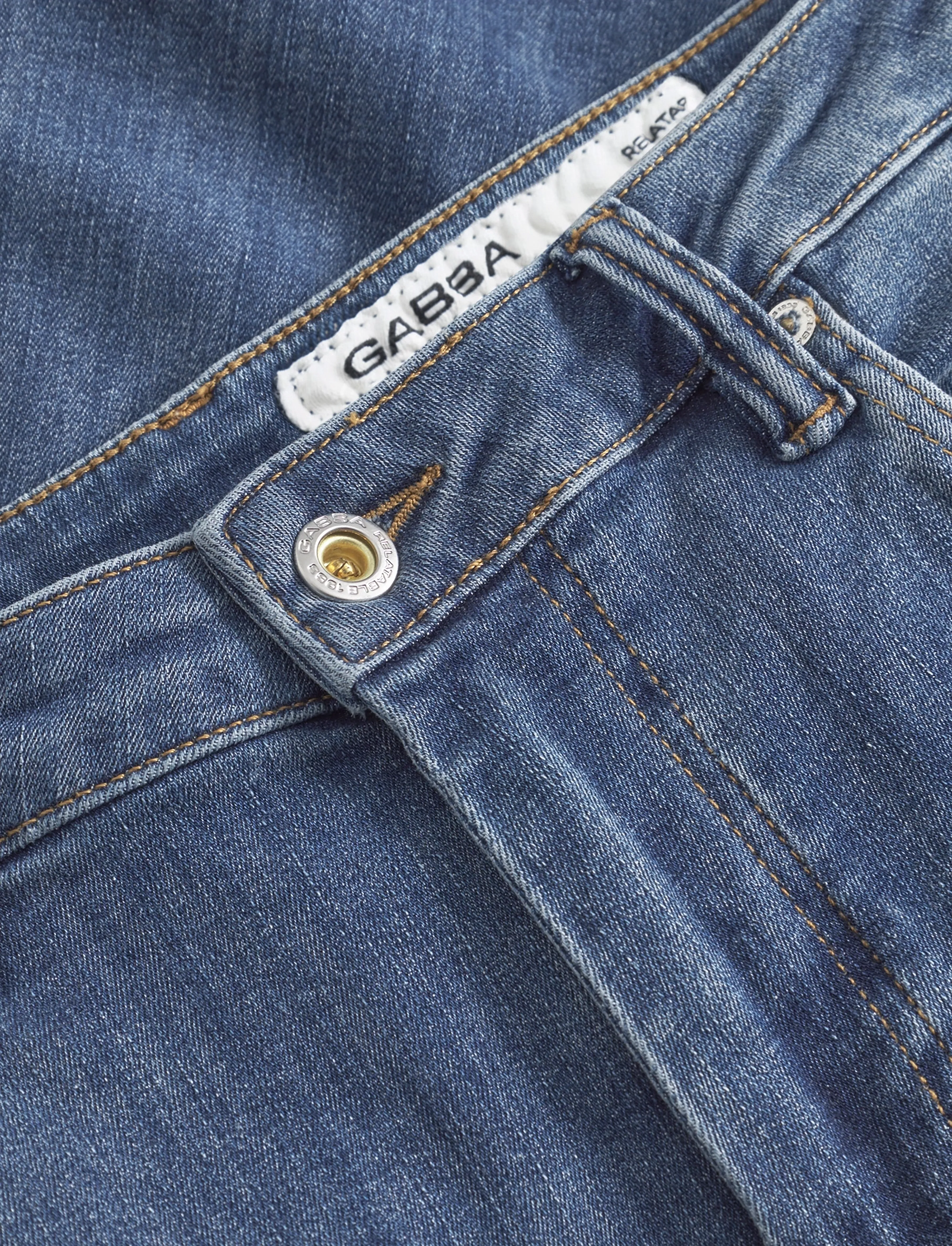 Gabba - GABjones Vanew - püksid & teksad - mid blue denim - 5