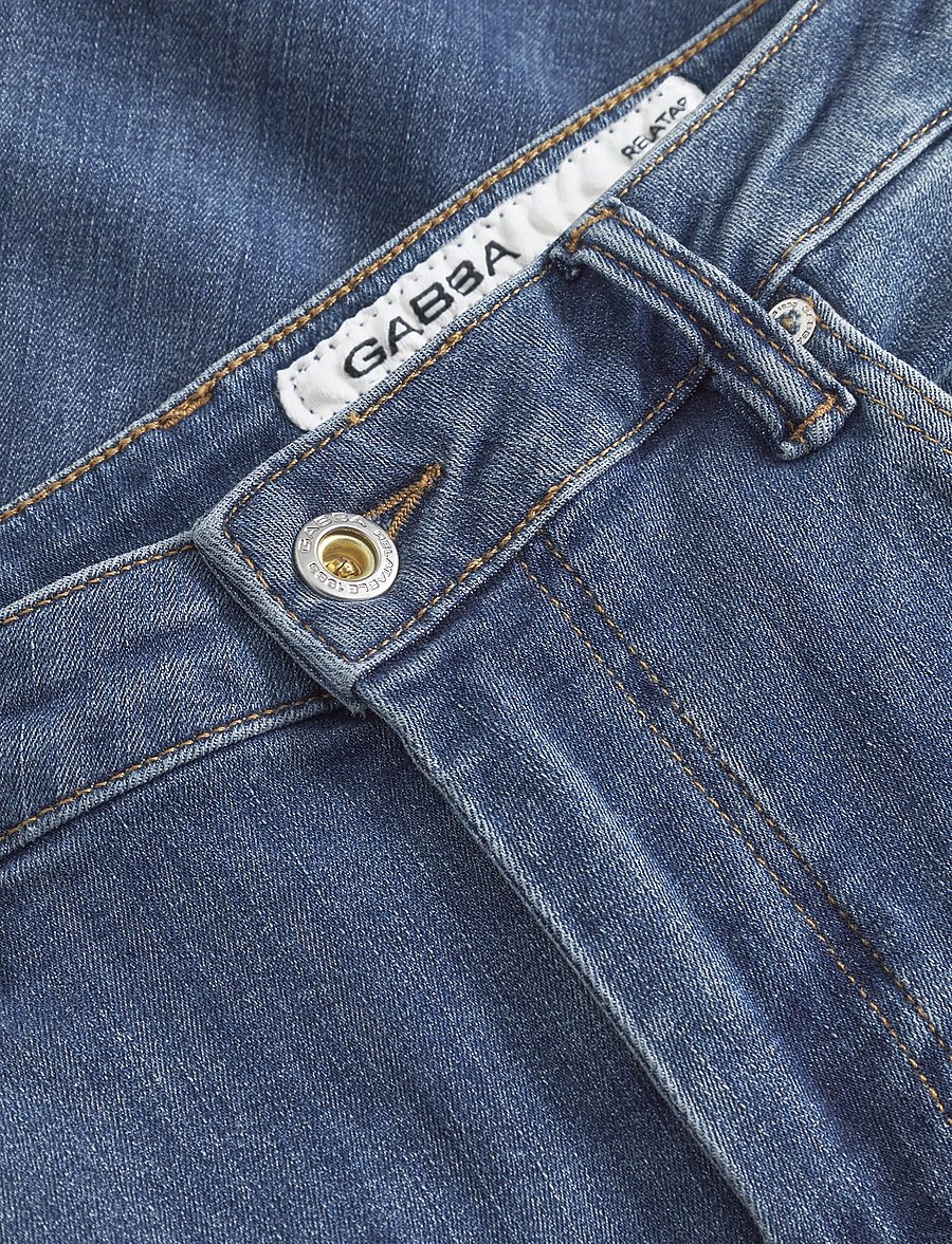 Gabba - GABjones Vanew - regular jeans - mid blue denim - 5