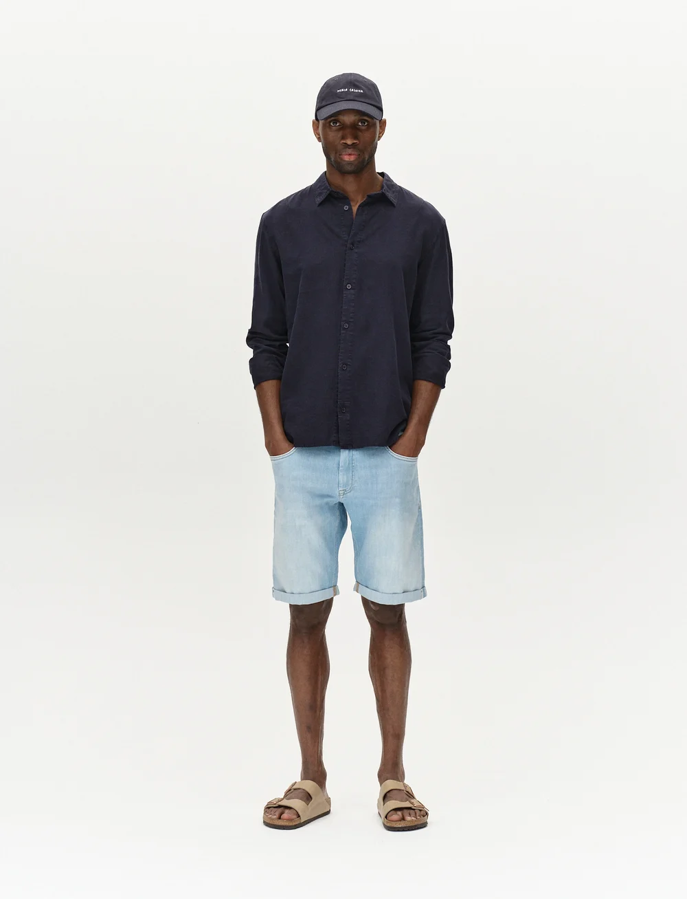 Gabba - Markus Selvedge Shorts Limited - jorts - lt. blue denim - 0