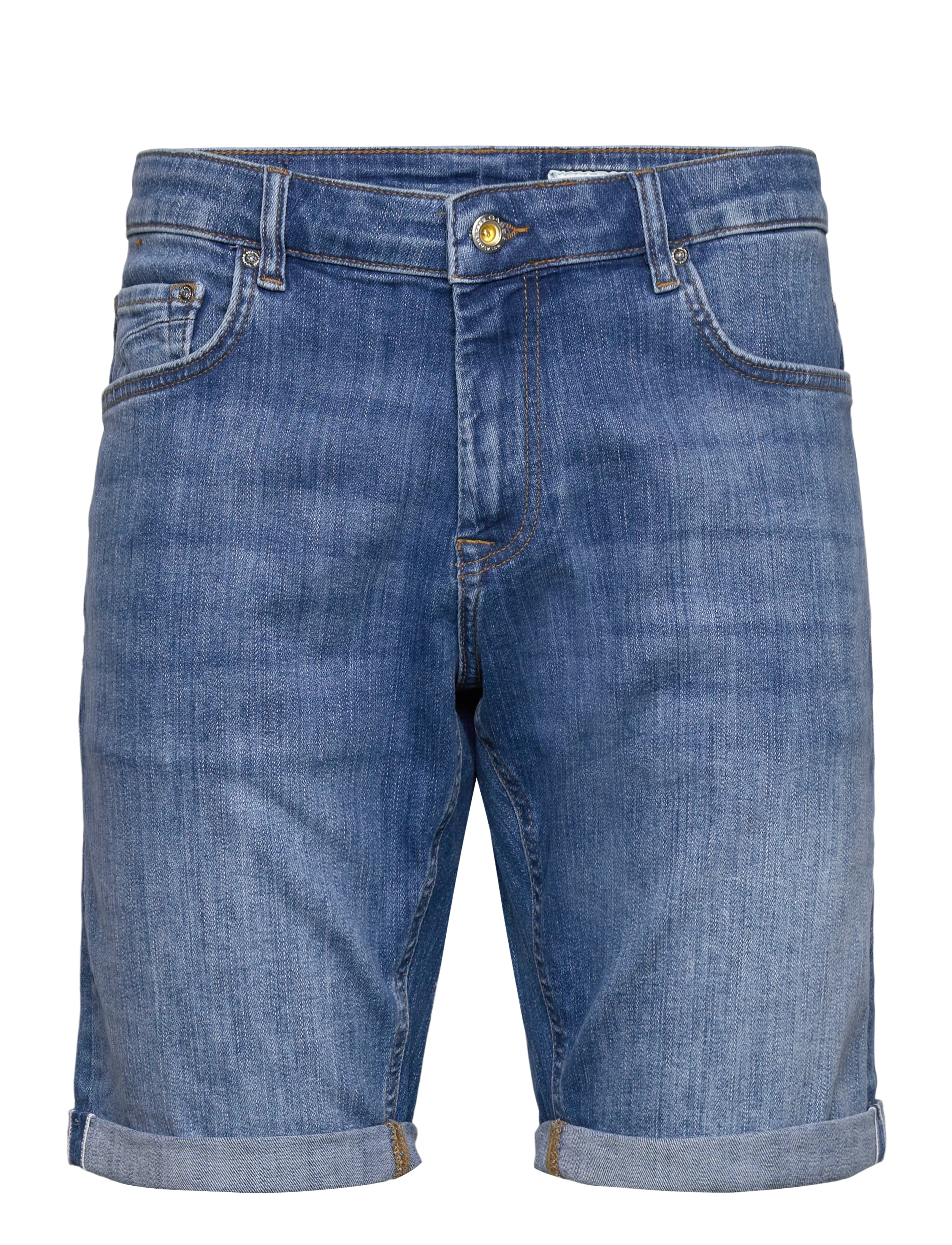 Markus Selvedge Shorts Limited - MID BLUE DENIM