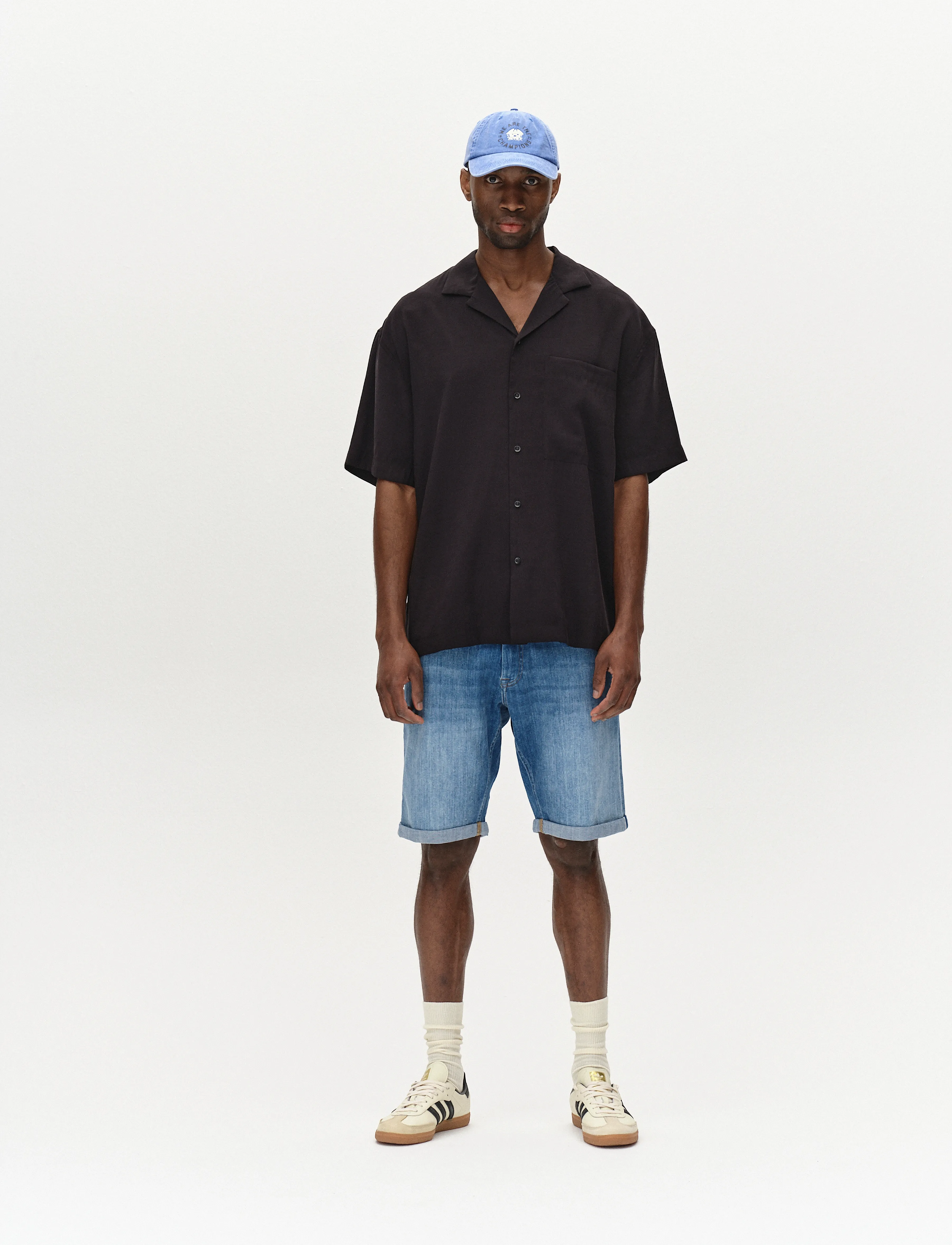 Gabba - Markus Selvedge Shorts Limited - jorts - mid blue denim - 3