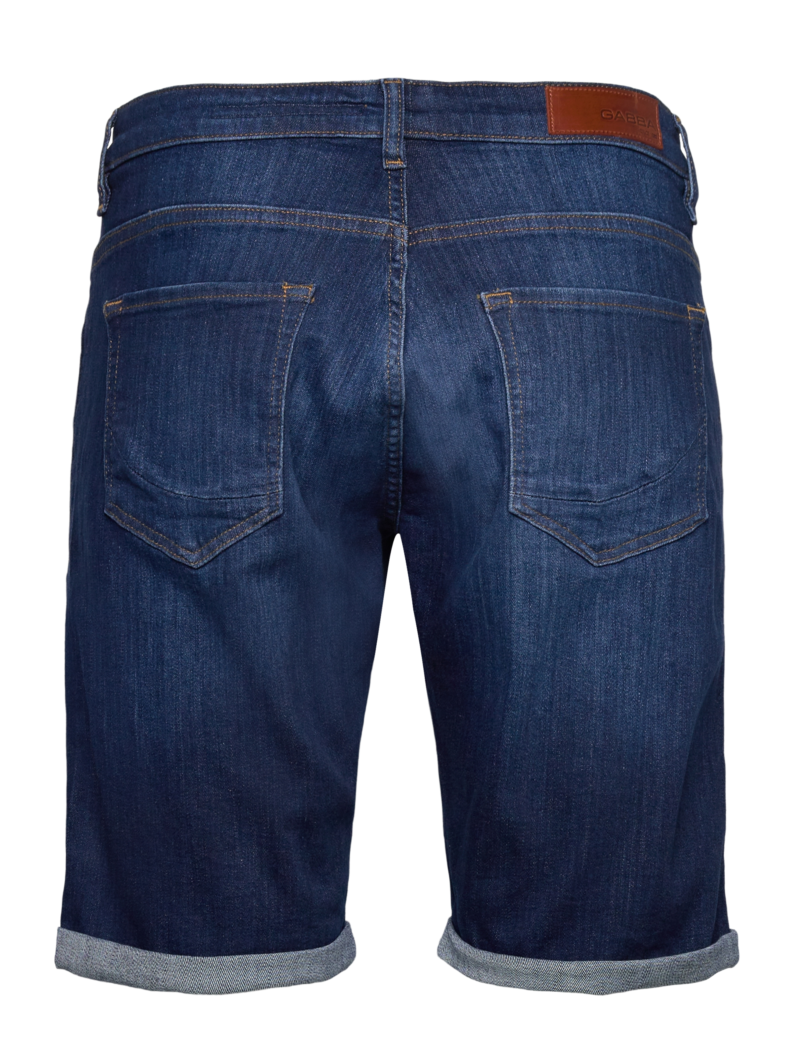 Gabba - Markus Selvedge Shorts Limited - gallastuttbuxur - dark blue denim - 2