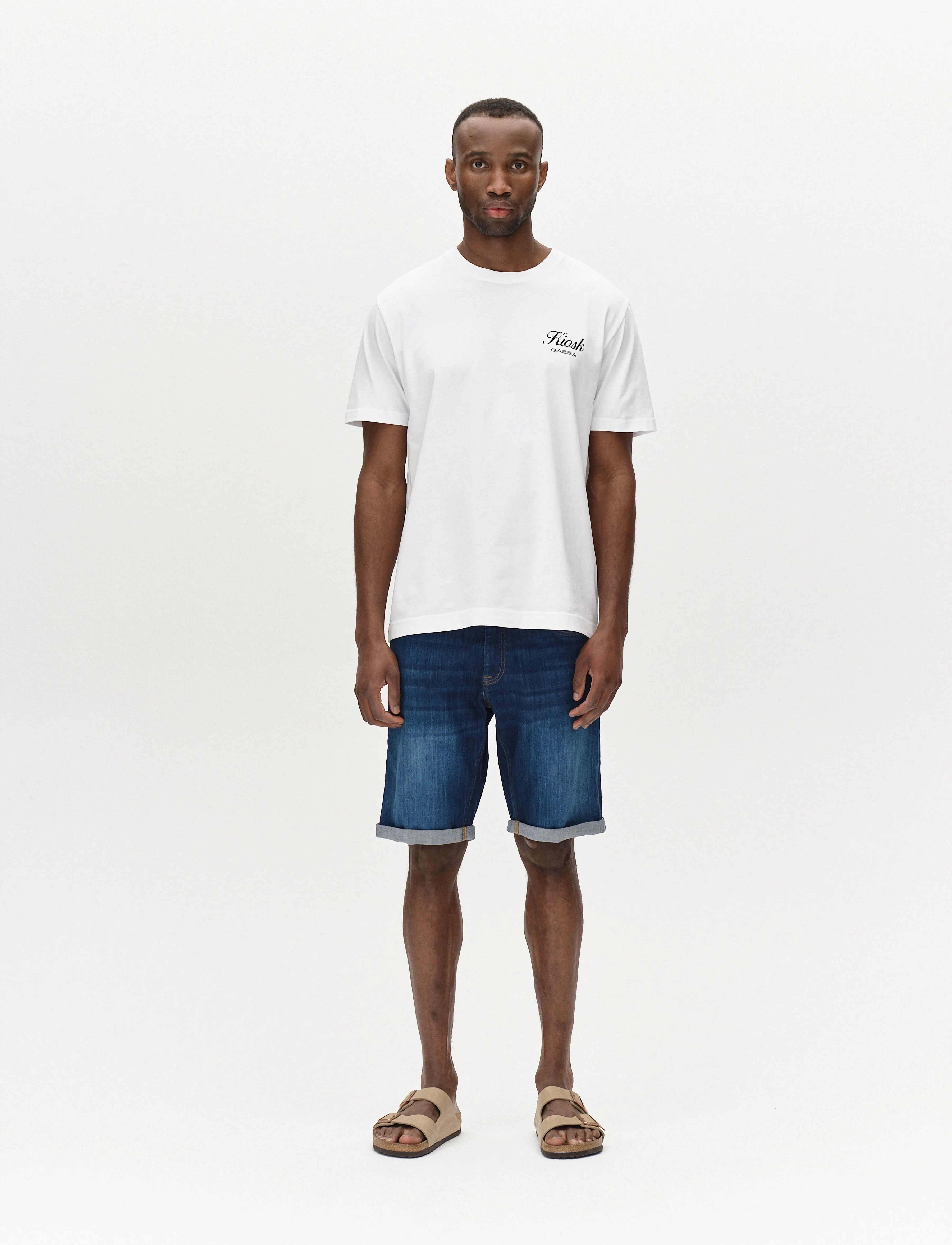 Gabba - Markus Selvedge Shorts Limited - gallastuttbuxur - dark blue denim - 3