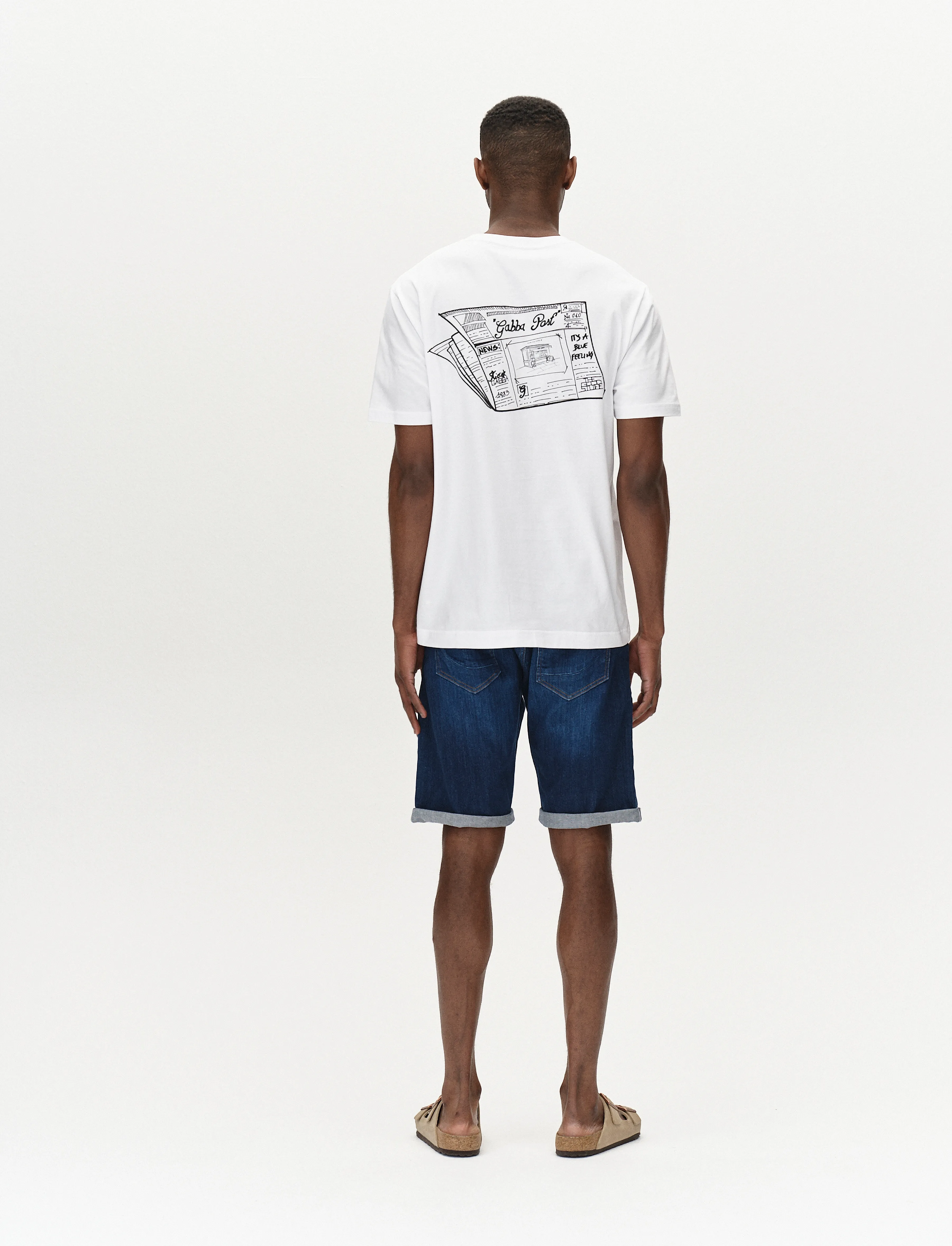 Gabba - Markus Selvedge Shorts Limited - gallastuttbuxur - dark blue denim - 4