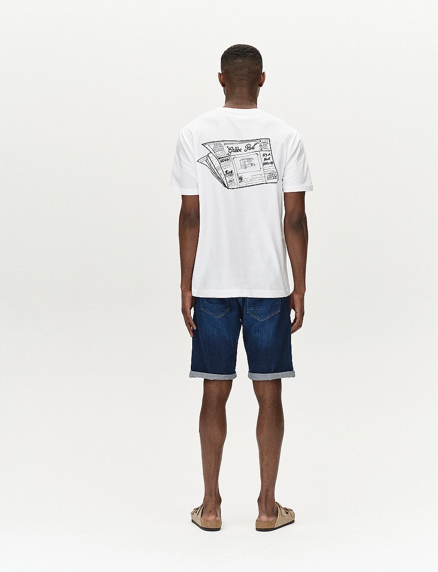Gabba - Markus Selvedge Shorts Limited - gallastuttbuxur - dark blue denim - 4