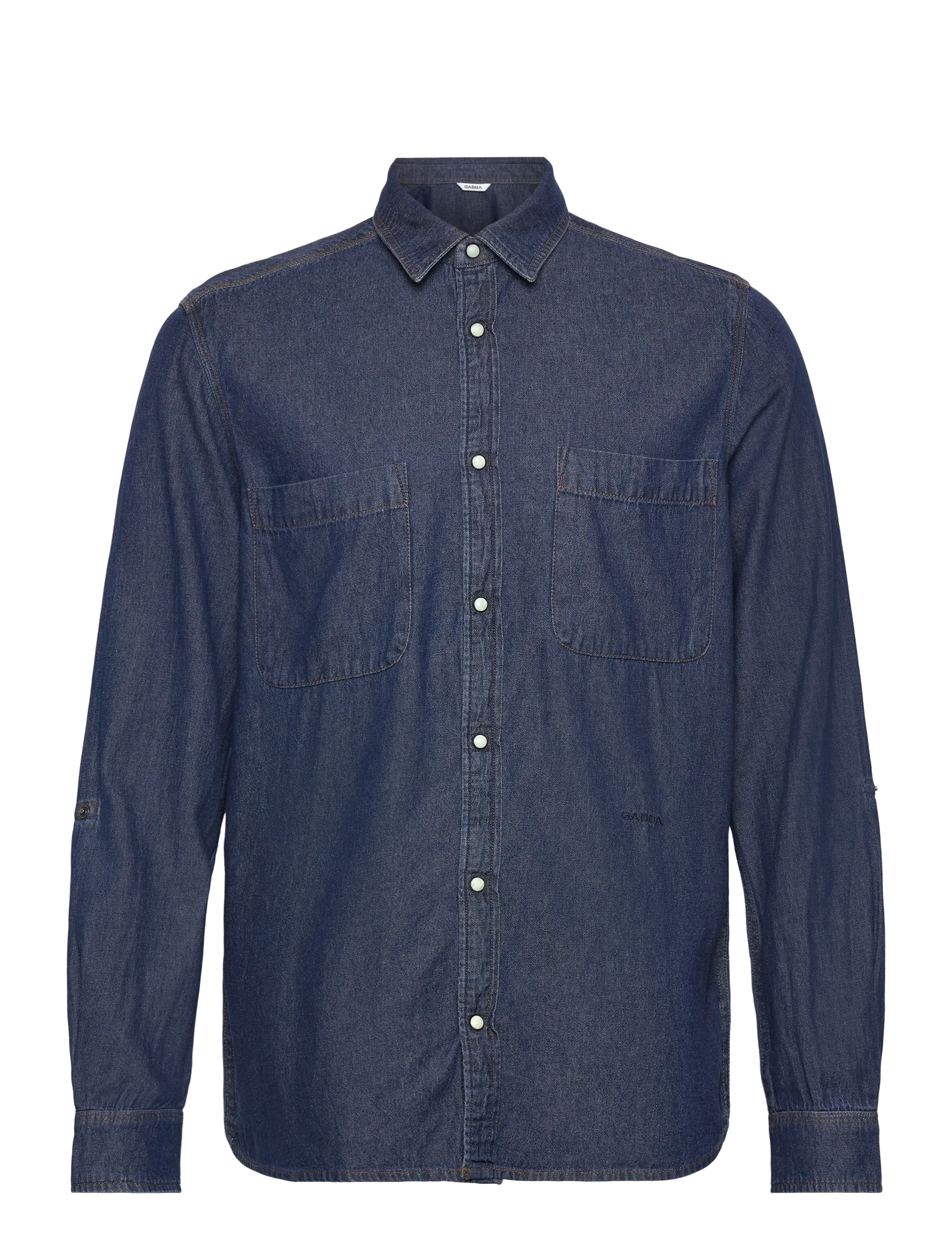 Gabba Sven Reg Denim LS - Gabba - DARK BLUE DENIM / navy