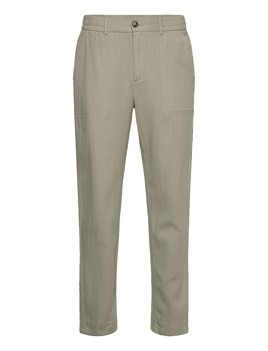 Gabba - Zeta Lino - linen trousers - light green - 0