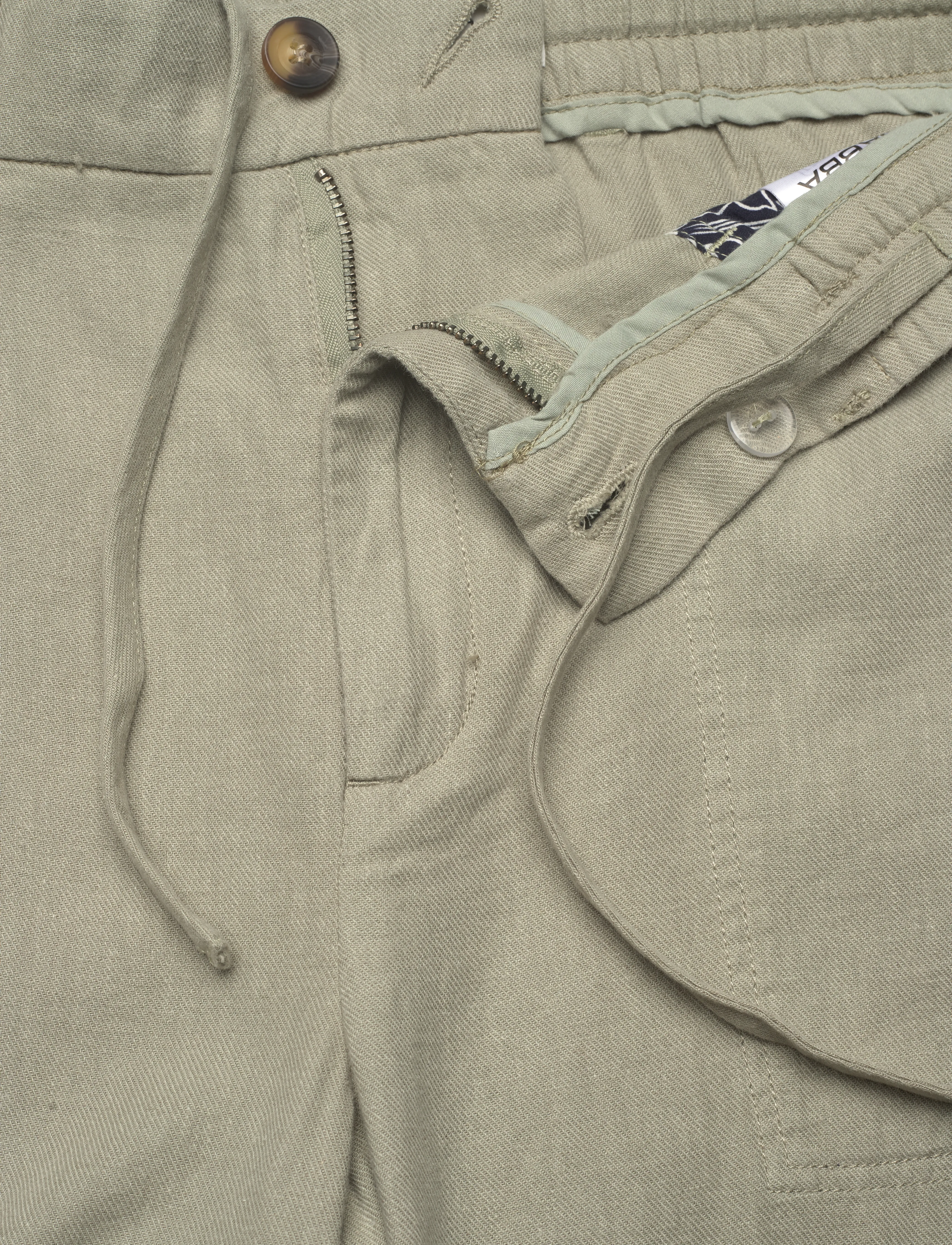 Gabba - Zeta Lino - linen trousers - light green - 3
