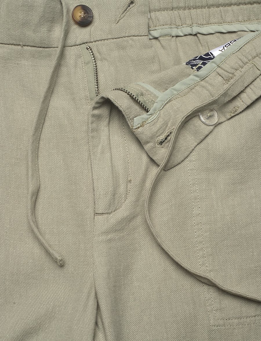 Gabba - Zeta Lino - linen trousers - light green - 3