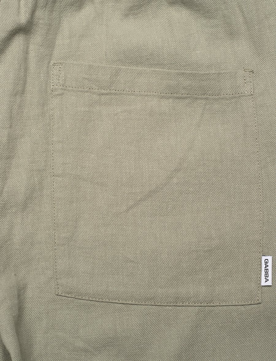 Gabba - Zeta Lino - linen trousers - light green - 4