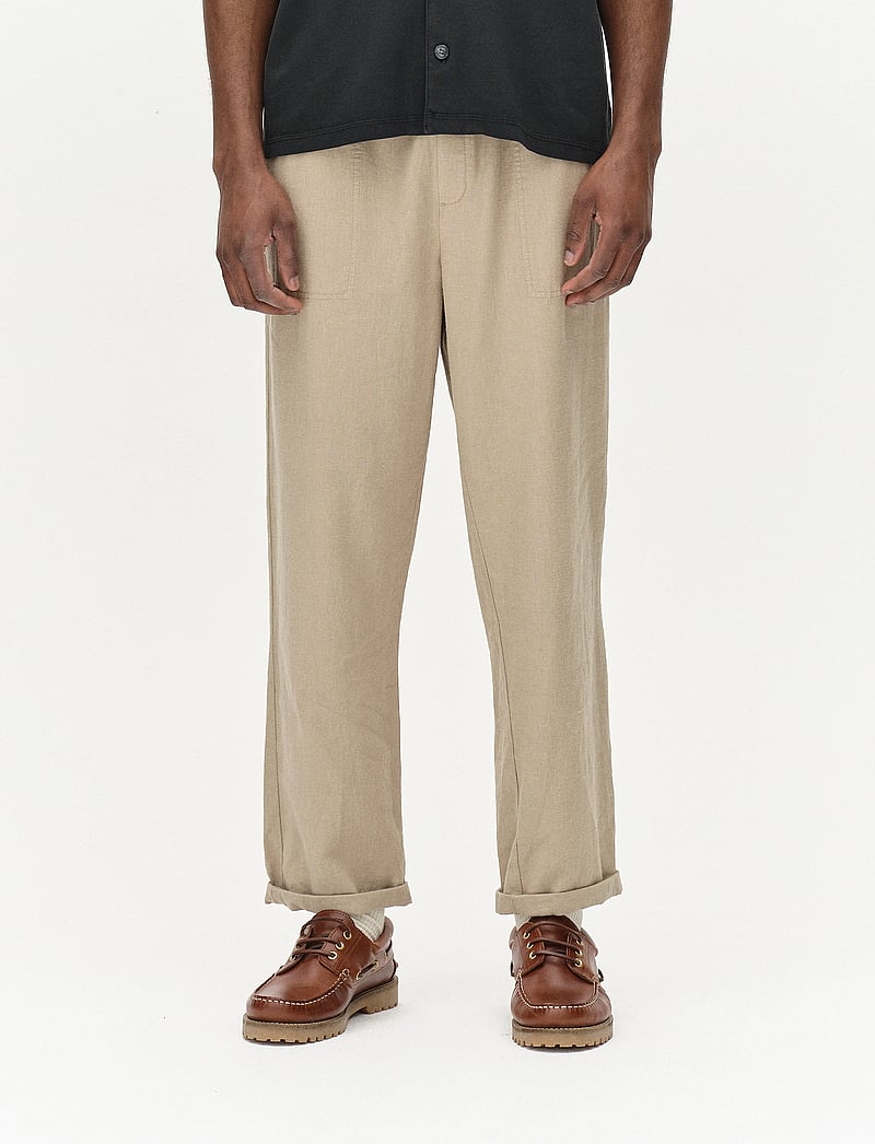 Gabba - Zeta Lino - leinenhosen - sand plaza - 0