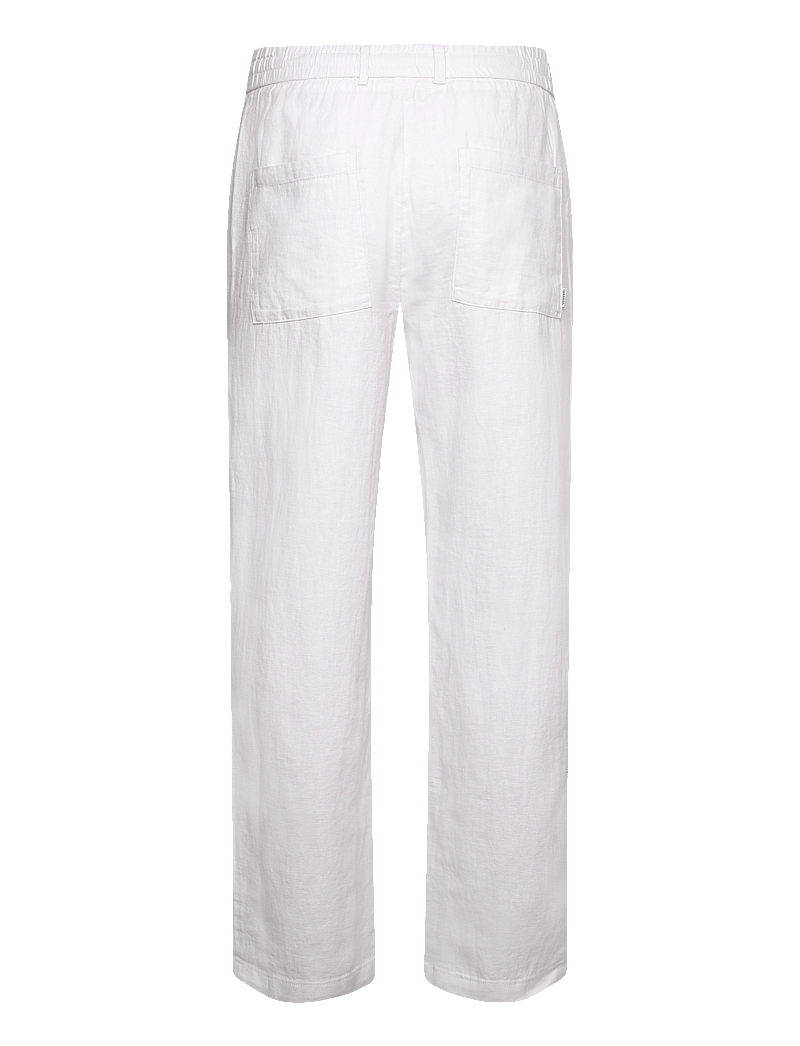 Gabba - Zeta Lino - linen trousers - white - 1
